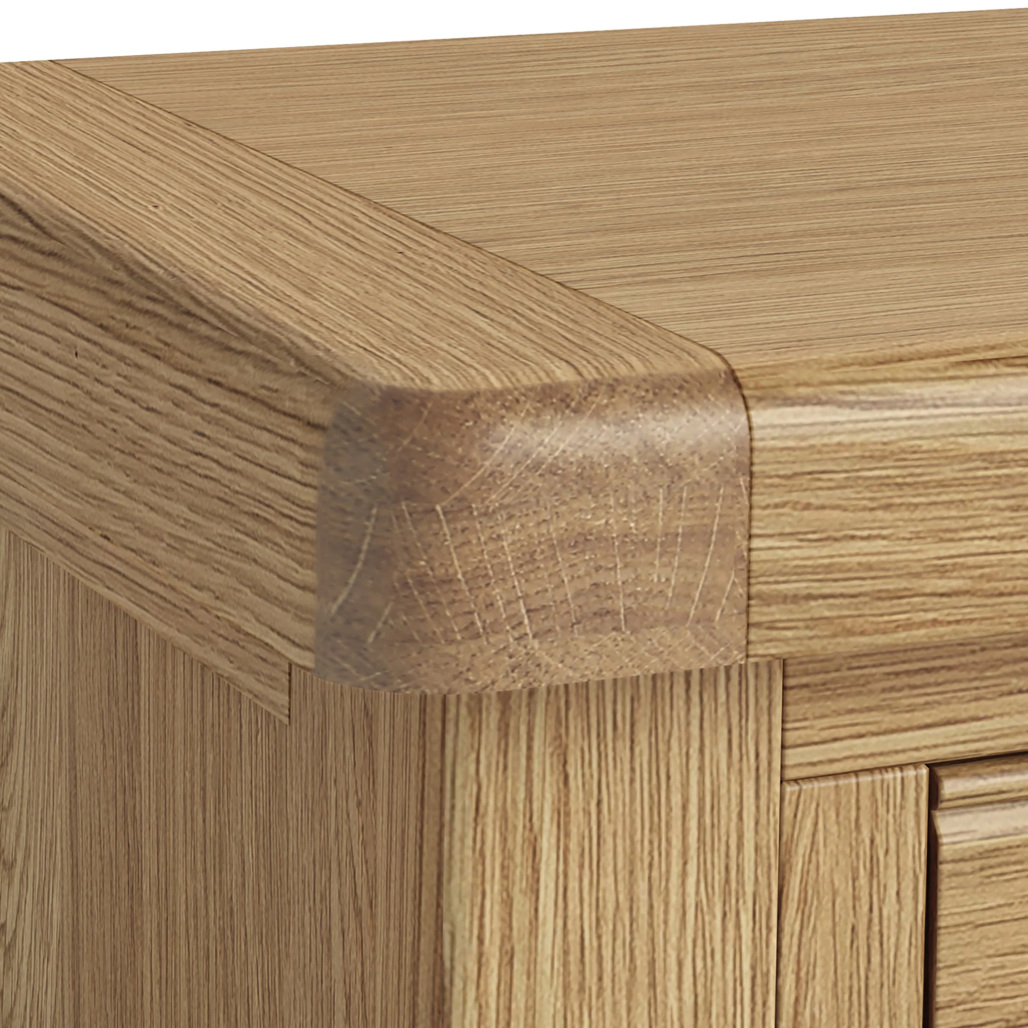 Portland Oak Lamp Table - Image 9