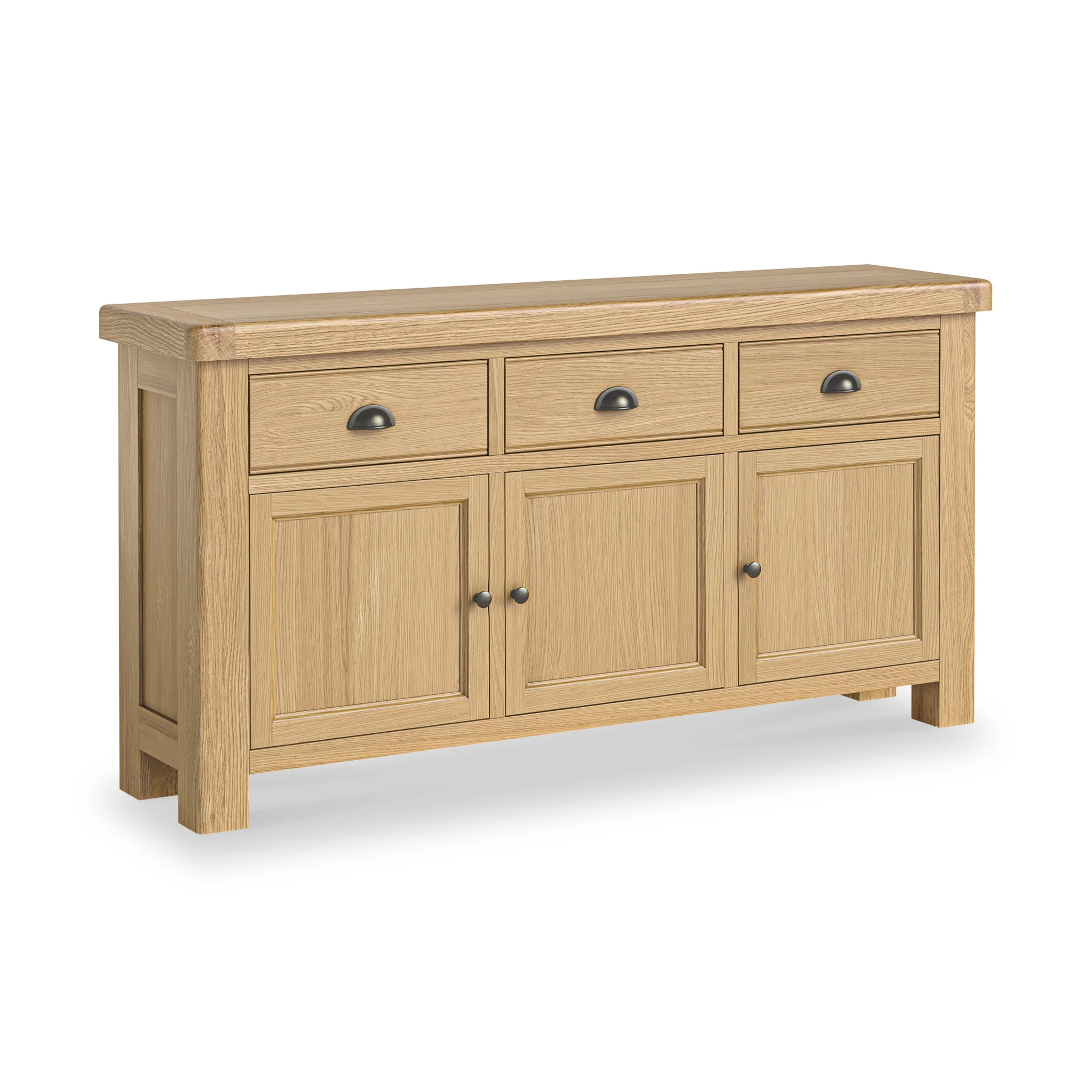 Portland Oak Large Sideboard - Image 3