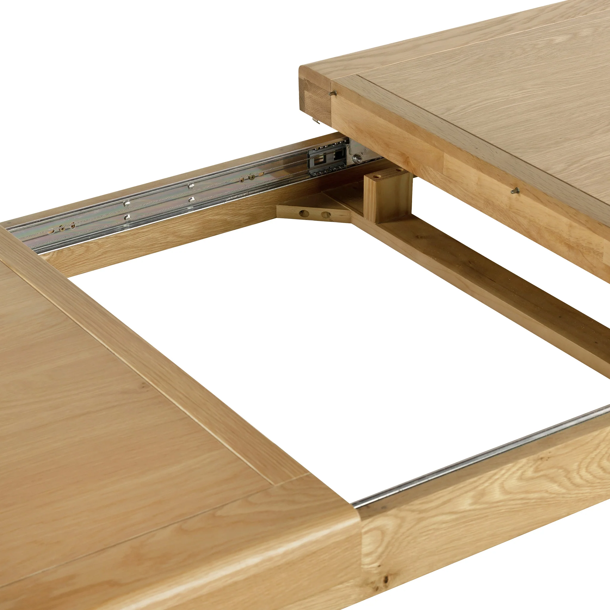 Portland Oak 140-185cm Extending Dining Table - Image 11