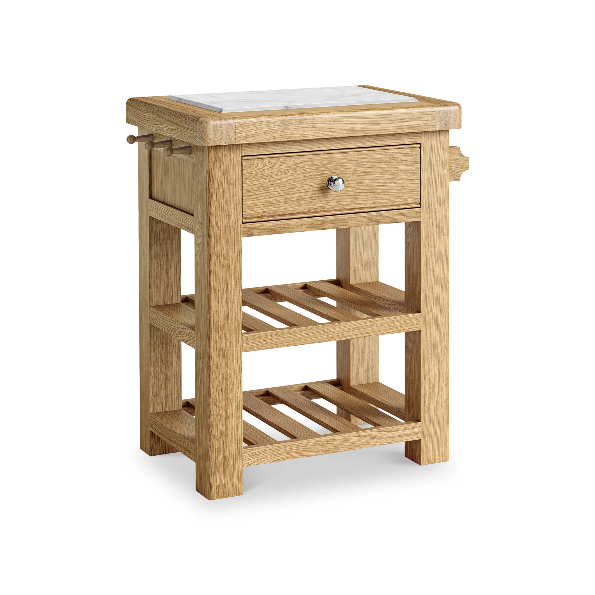 Portland Oak Small Kitchen Island - Image 3