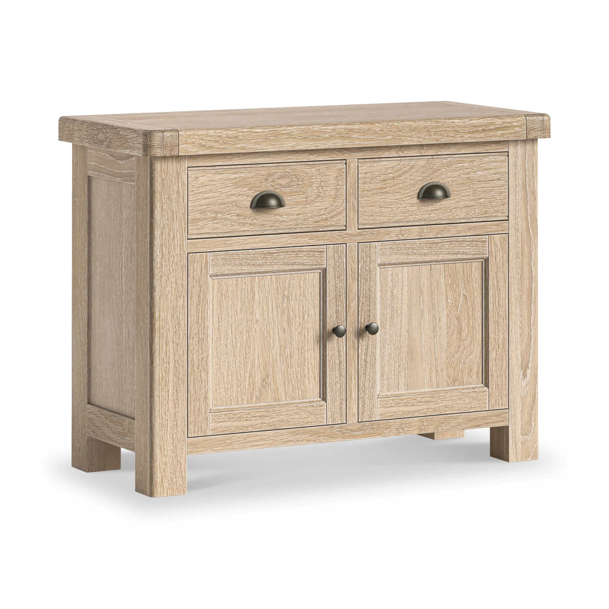Portland Washed Oak Small Sideboard - Image 3