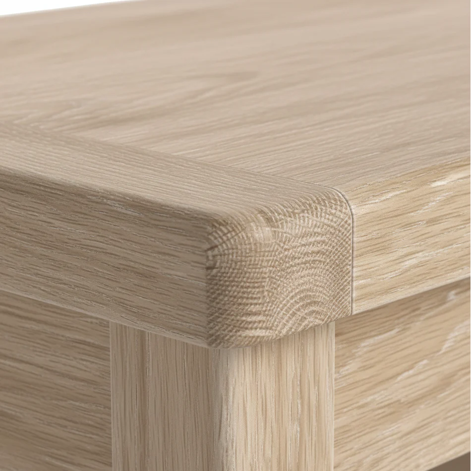 Portland Washed Oak Bedside Table - Image 4