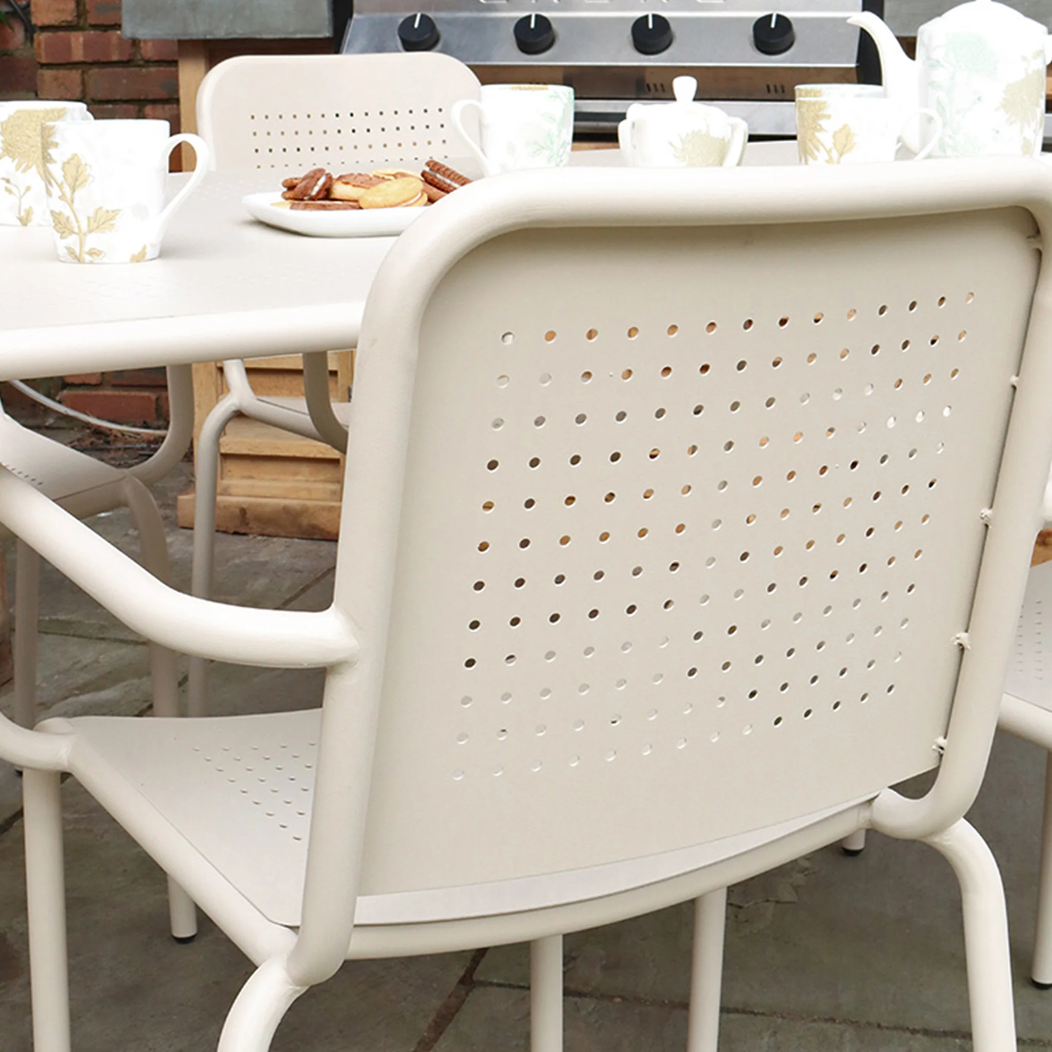 Porto 6 Seater Rectangular Dining Set - Image 15