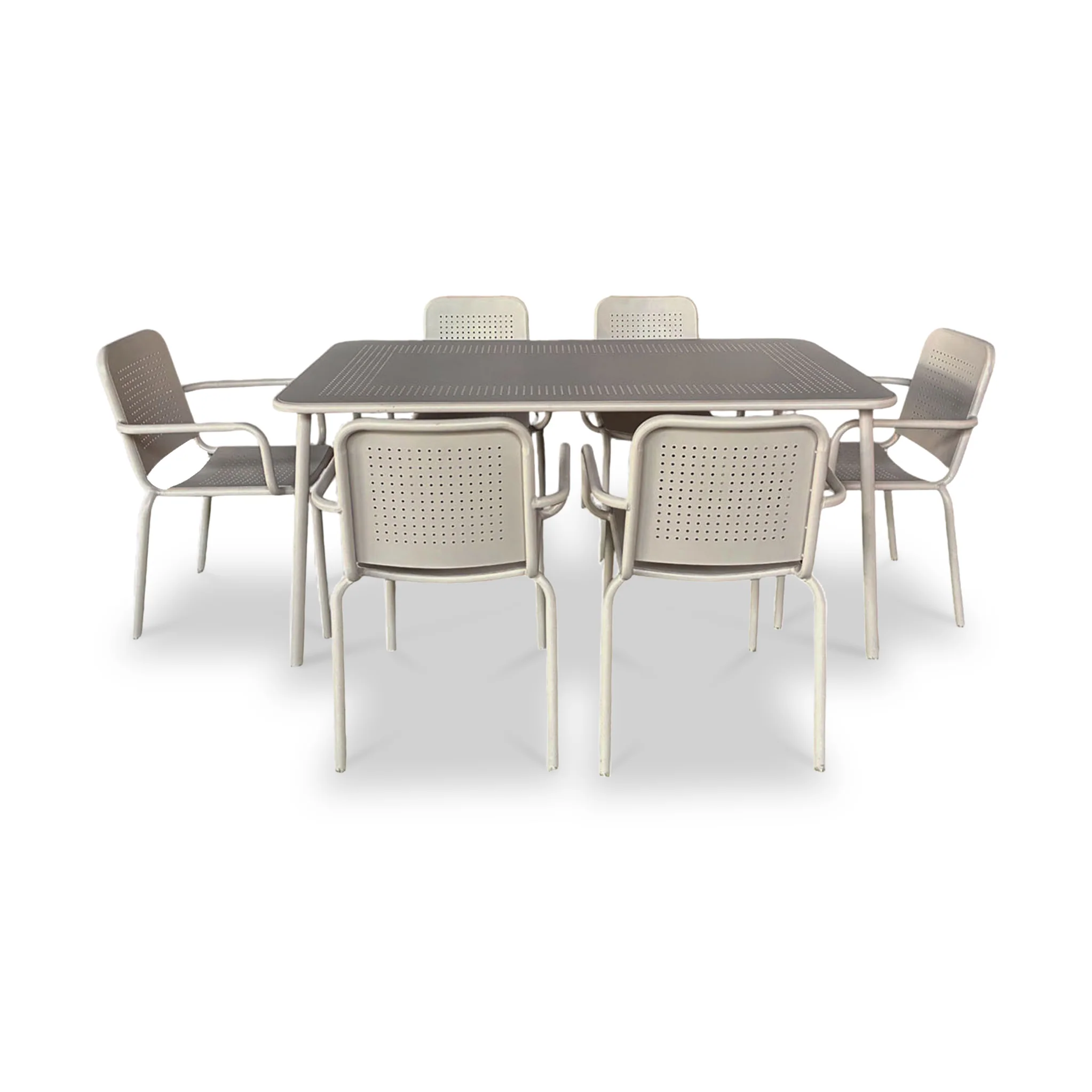 Porto 6 Seater Rectangular Dining Set - Image 17