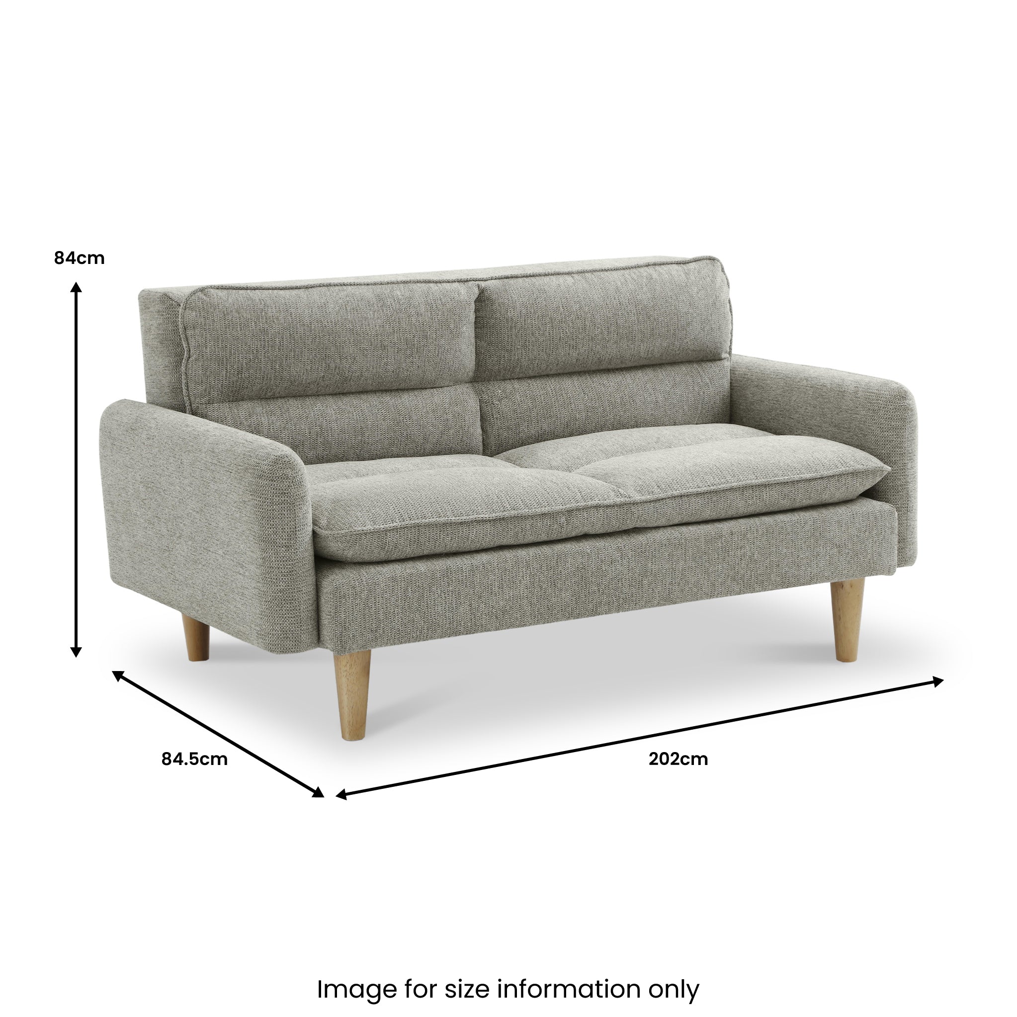 Portwell 3 Seater Sofa - Image 9
