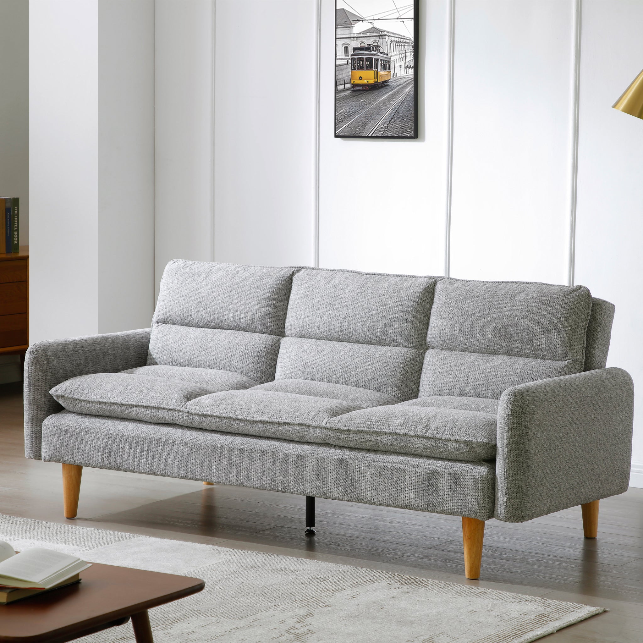 Portwell 3 Seater Sofa Bed - Image 2