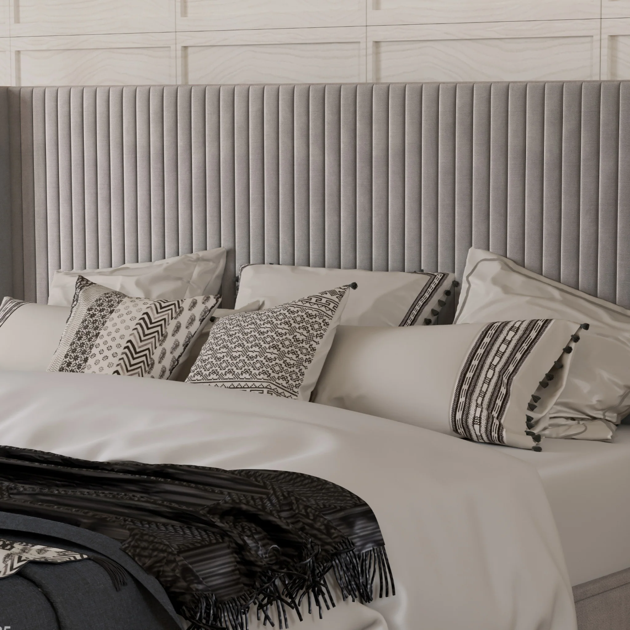Princeton Slim Pleat Ottoman Bed Frame - Image 5