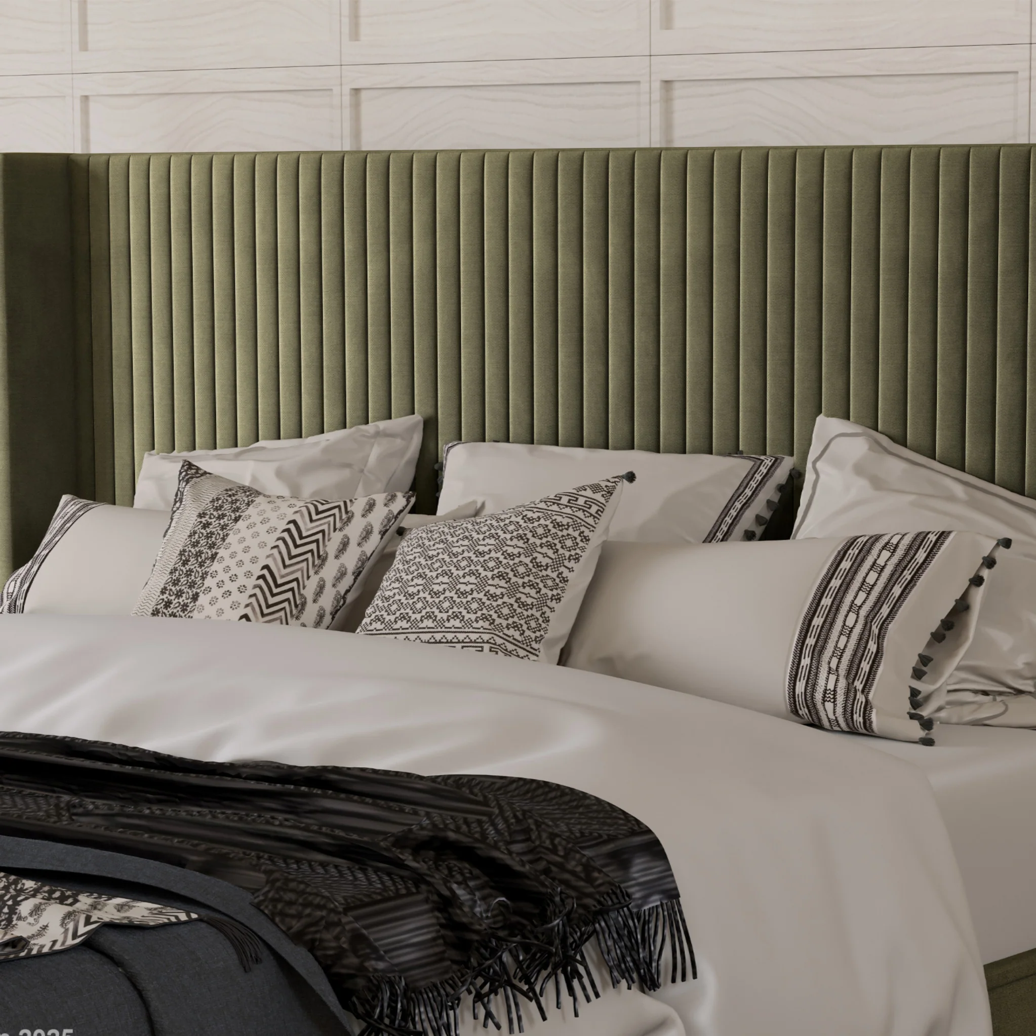 Princeton Slim Pleat Ottoman Bed Frame - Image 9