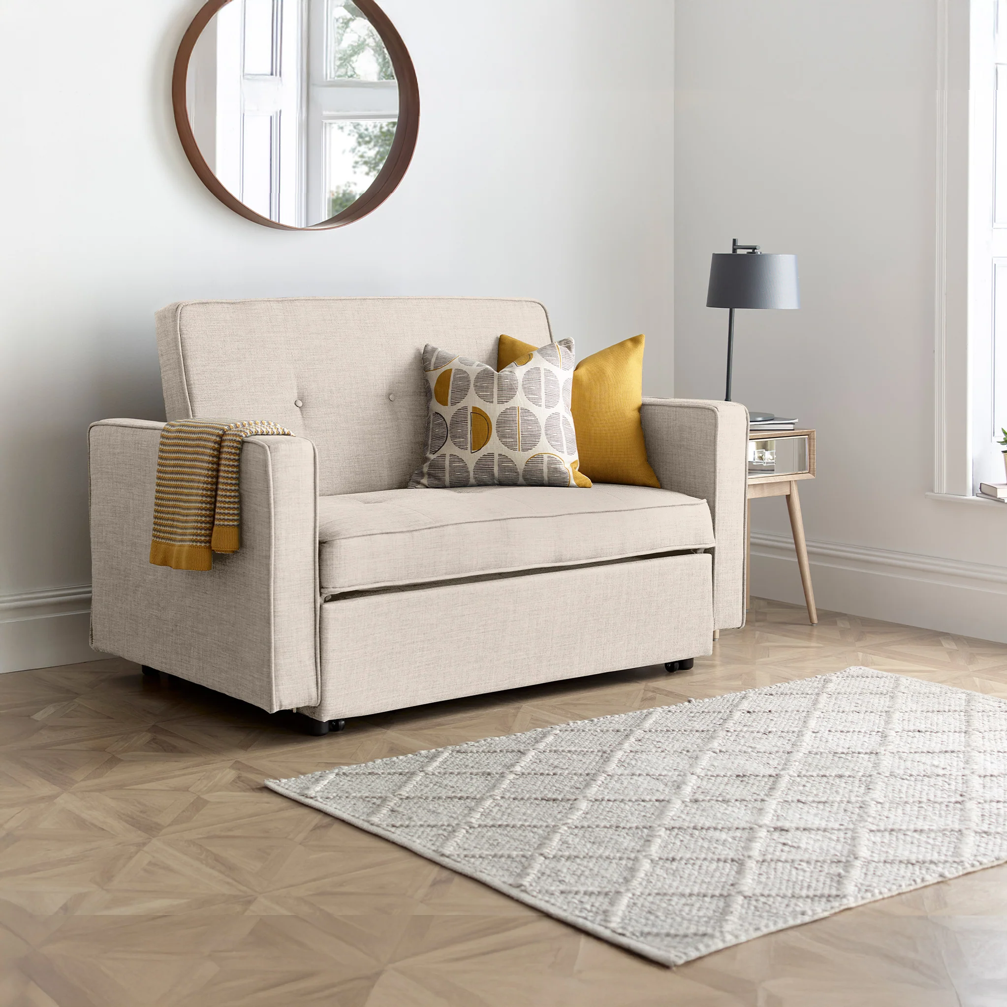 Prudi 2 Seater Sofa Bed - Image 7