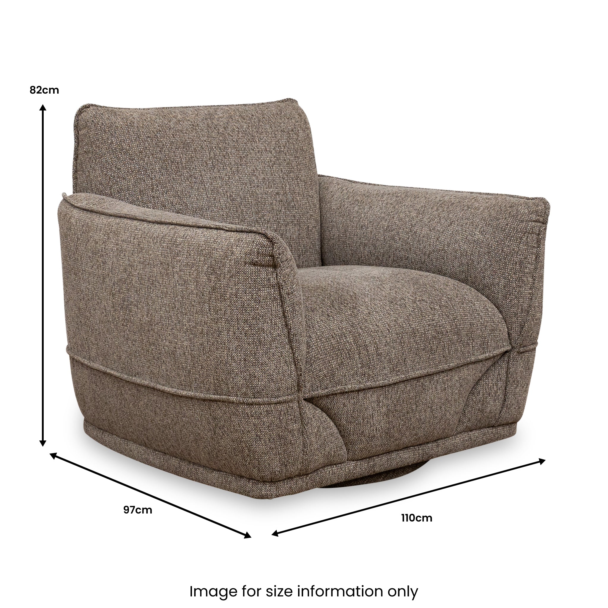 Radcliffe Swivel Armchair - Image 4