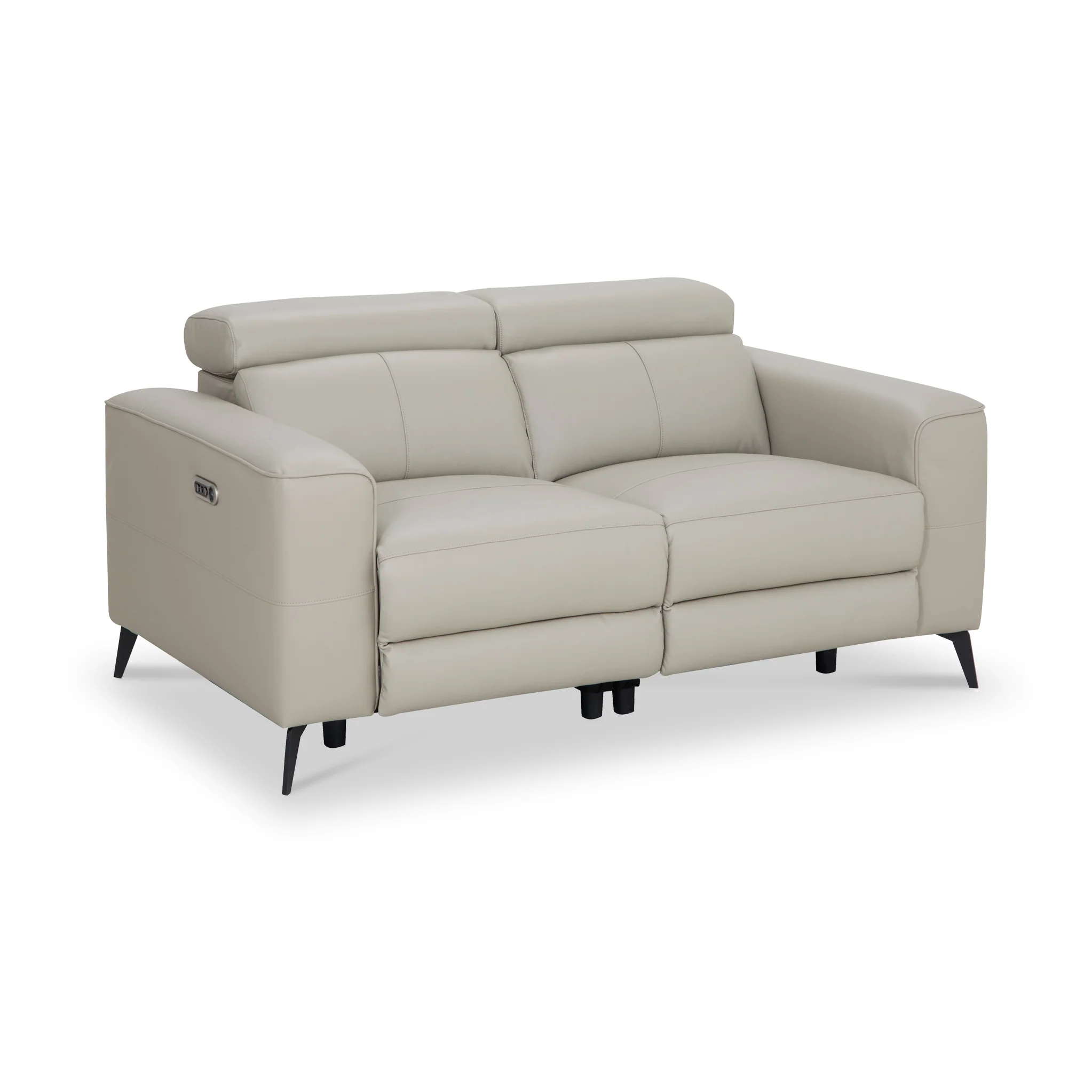 Radford Leather Dual Power Recliner 2 Seater Sofa - Image 11