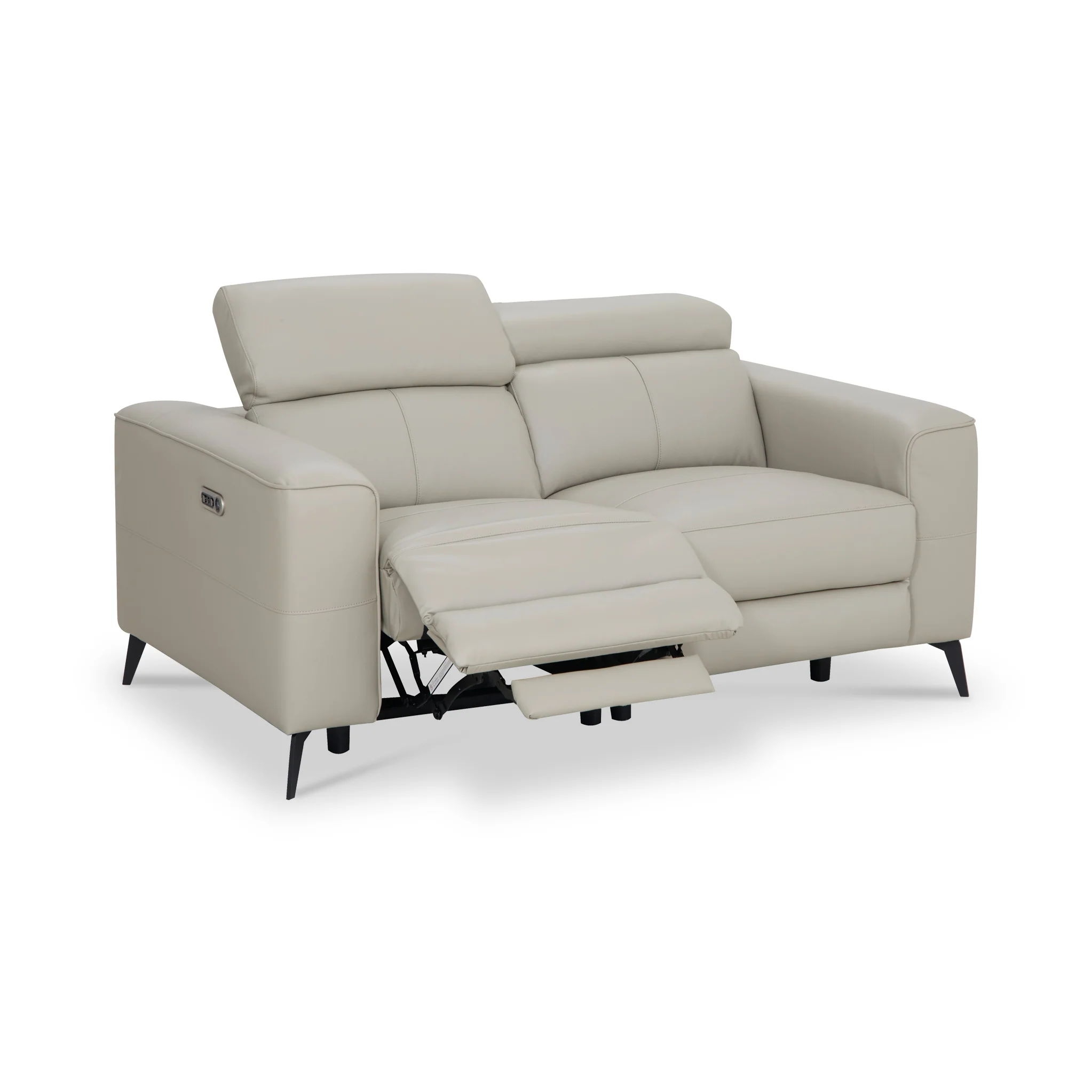 Radford Leather Dual Power Recliner 2 Seater Sofa - Image 12