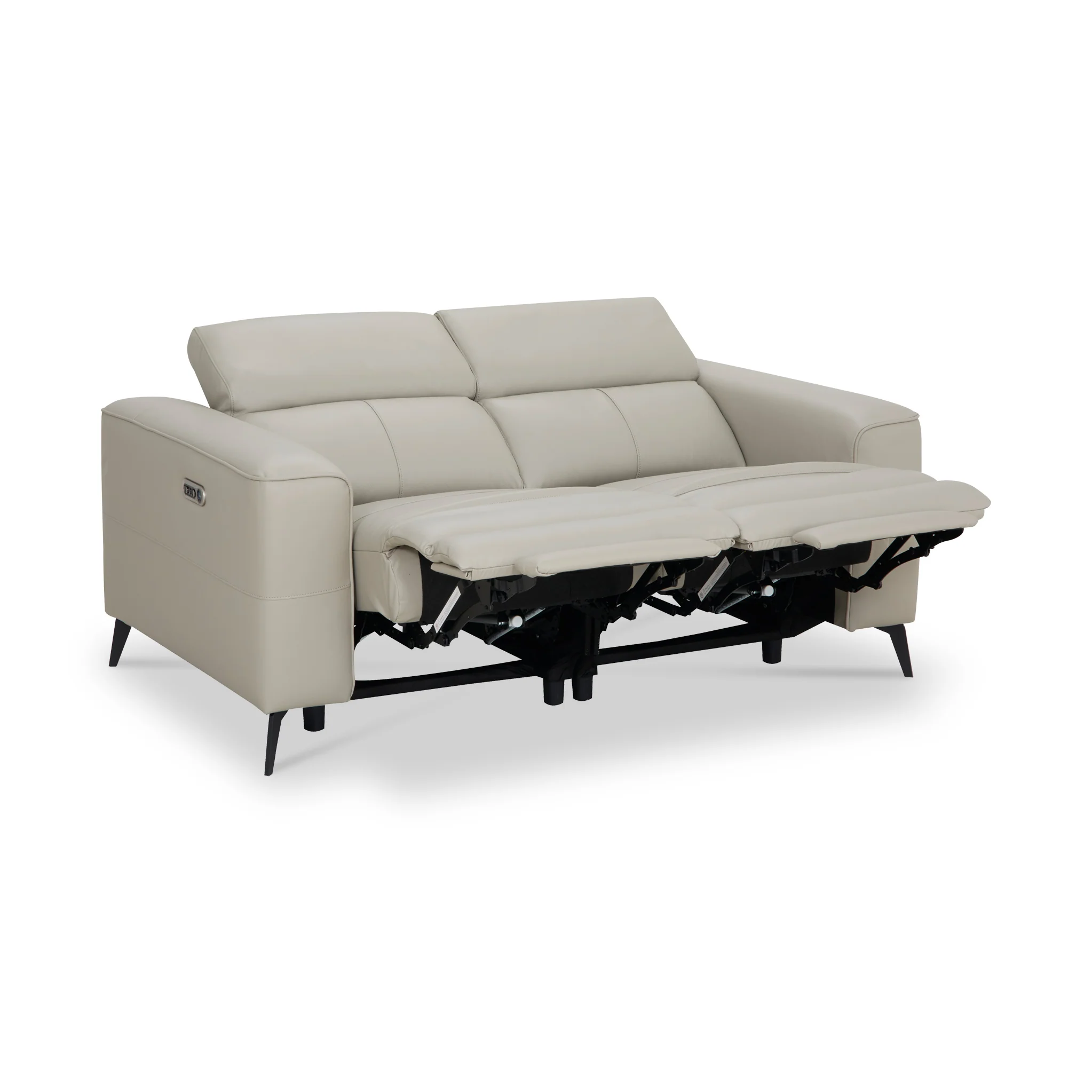 Radford Leather Dual Power Recliner 2 Seater Sofa - Image 13