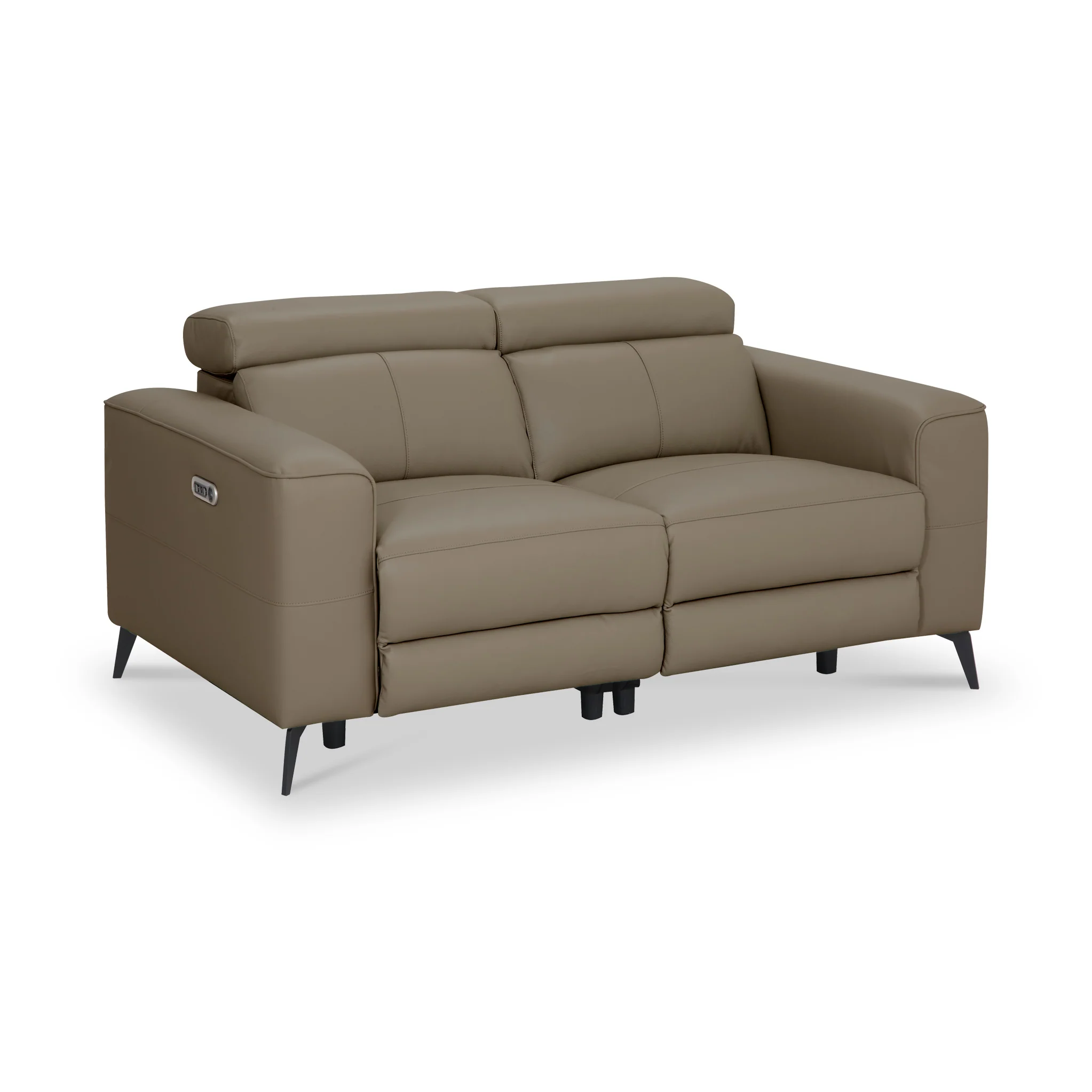 Radford Leather Dual Power Recliner 2 Seater Sofa - Image 3