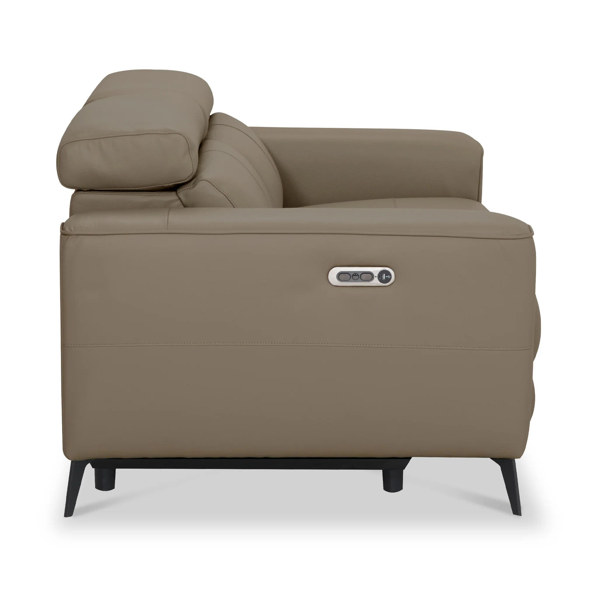 Radford Leather Dual Power Recliner 2 Seater Sofa - Image 6