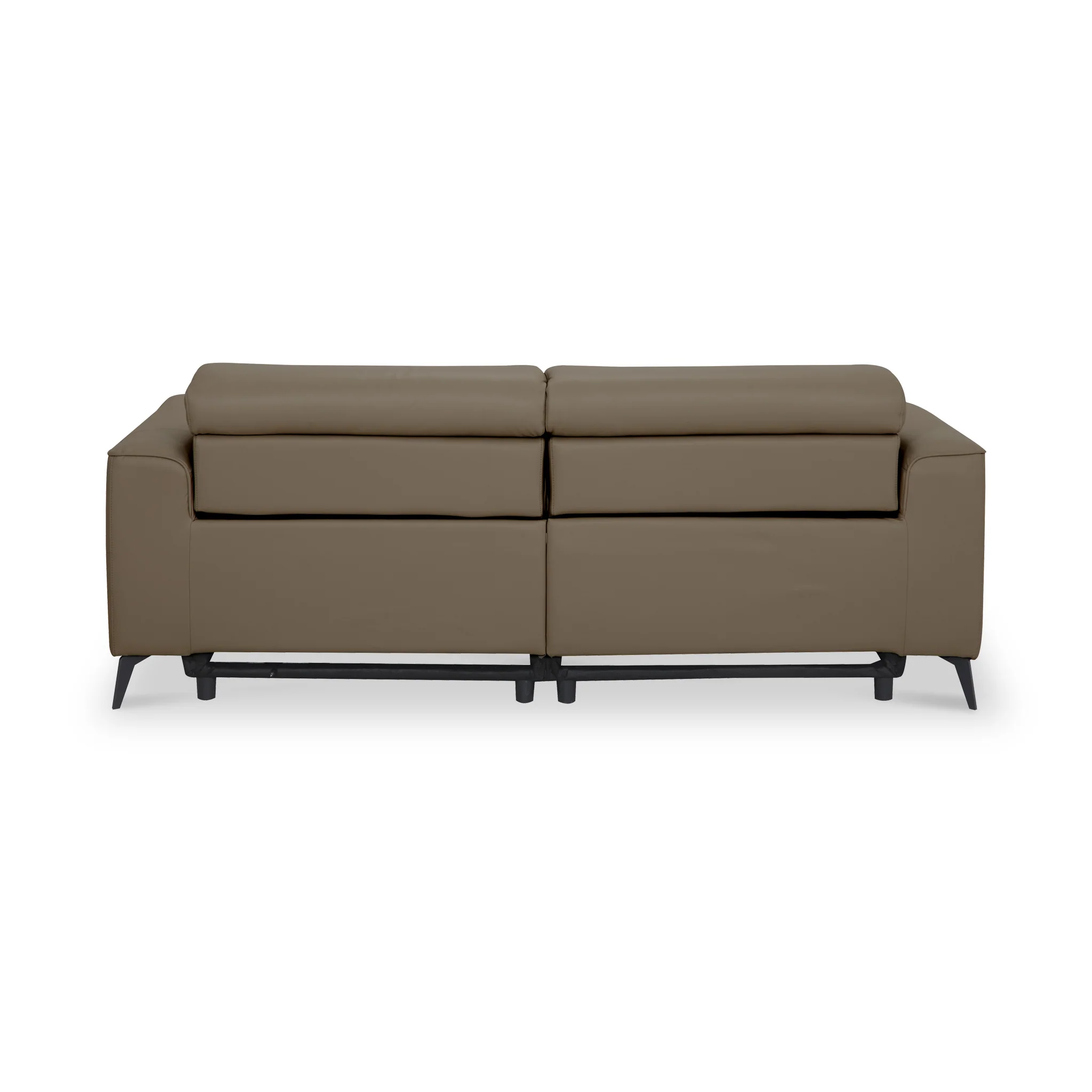 Radford Leather Dual Power Recliner 3 Seater Sofa - Image 7