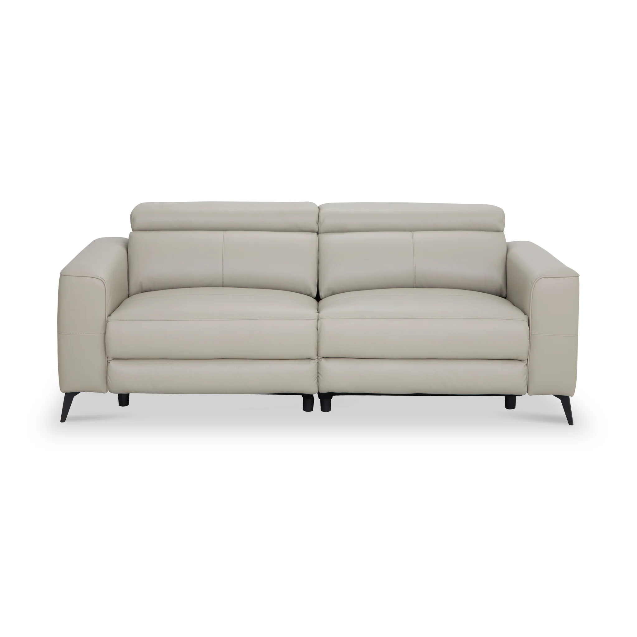 Radford Leather Dual Power Recliner 3 Seater Sofa - Image 9