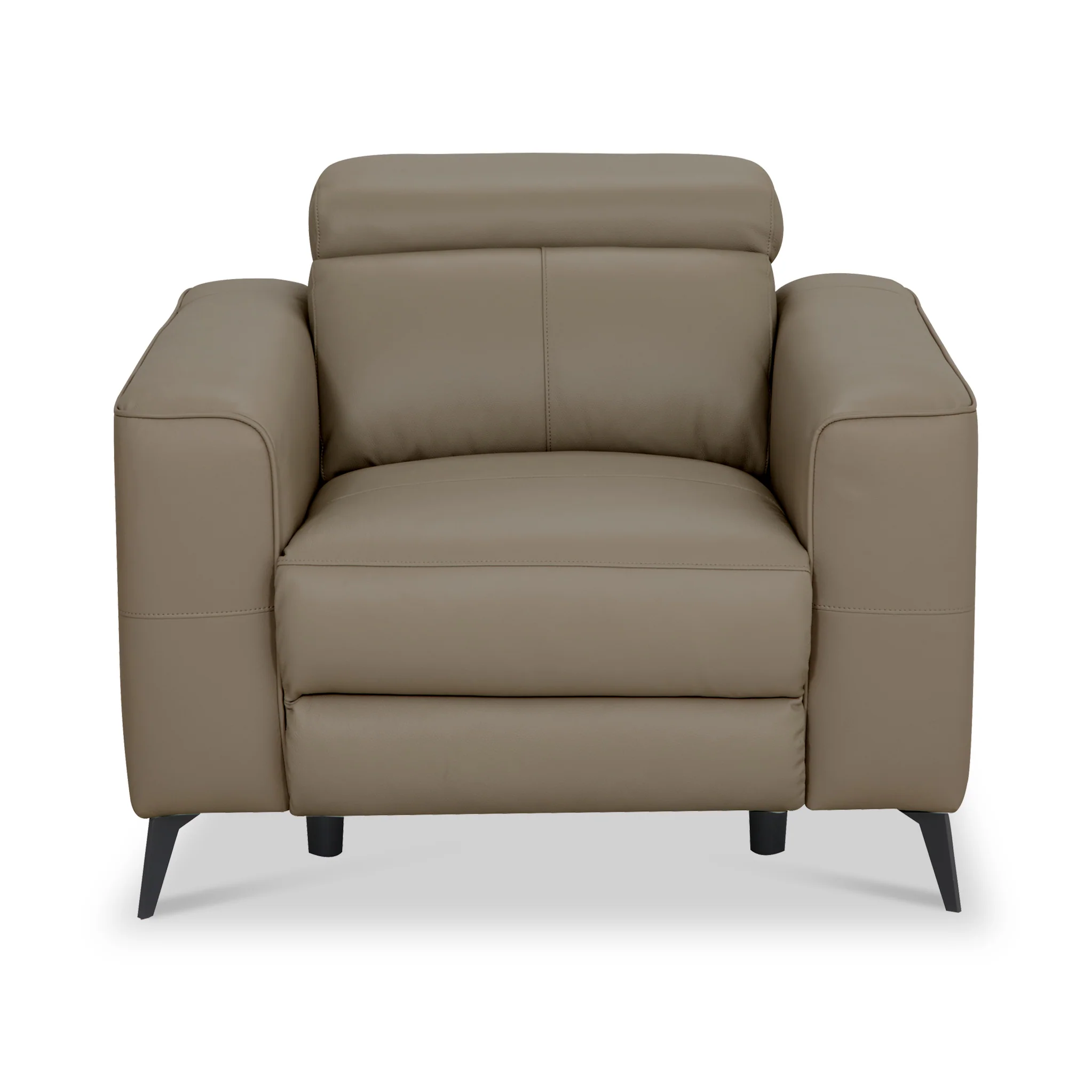 Radford Leather Dual Power Recliner Armchair - Image 3