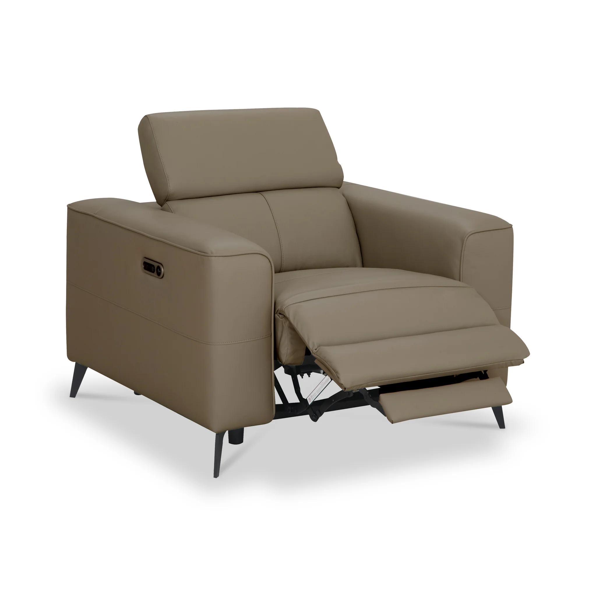 Radford Leather Dual Power Recliner Armchair - Image 4
