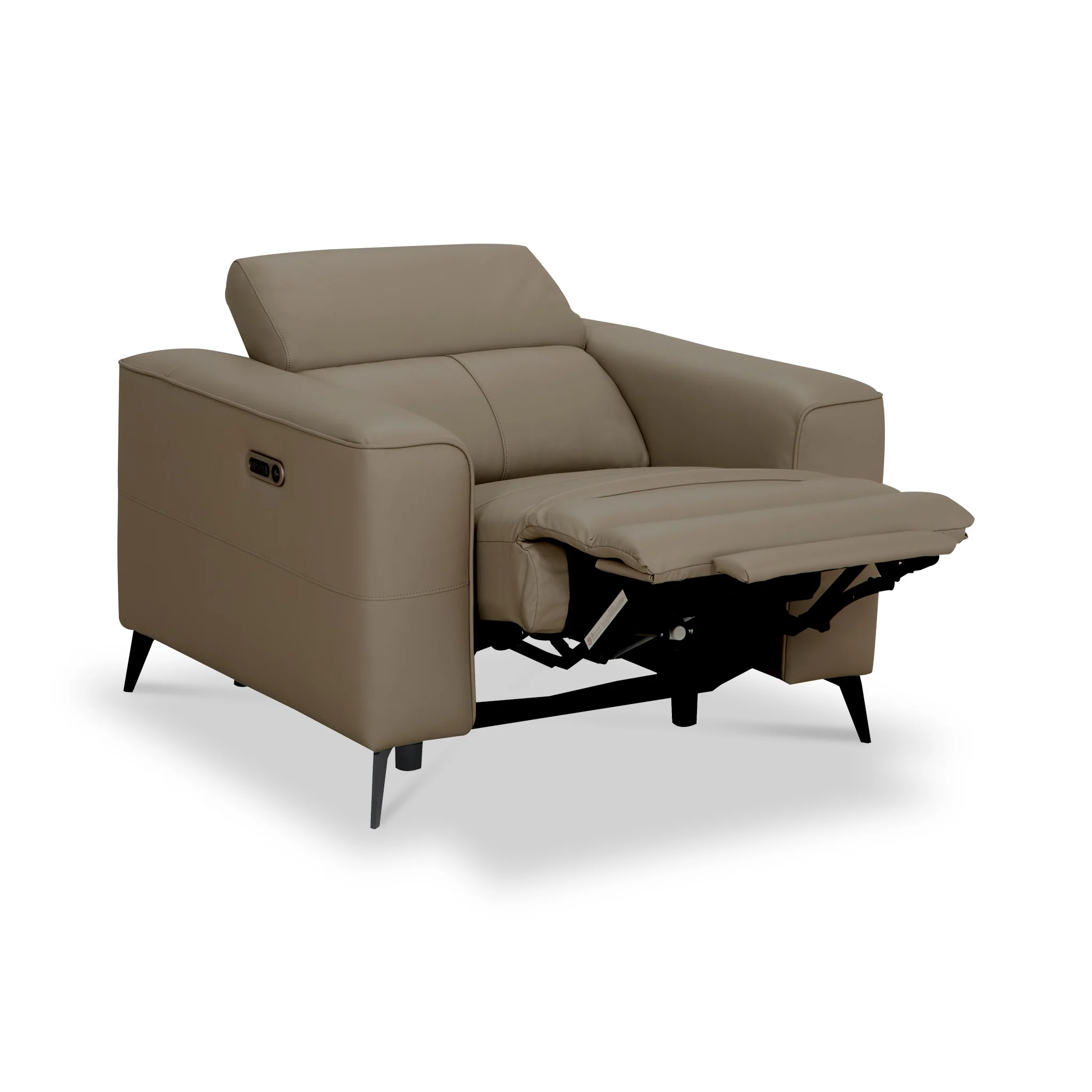 Radford Leather Dual Power Recliner Armchair - Image 5