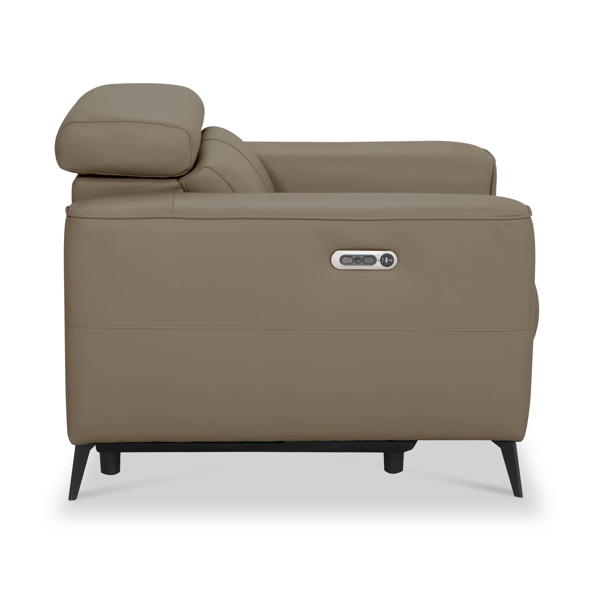 Radford Leather Dual Power Recliner Armchair - Image 6