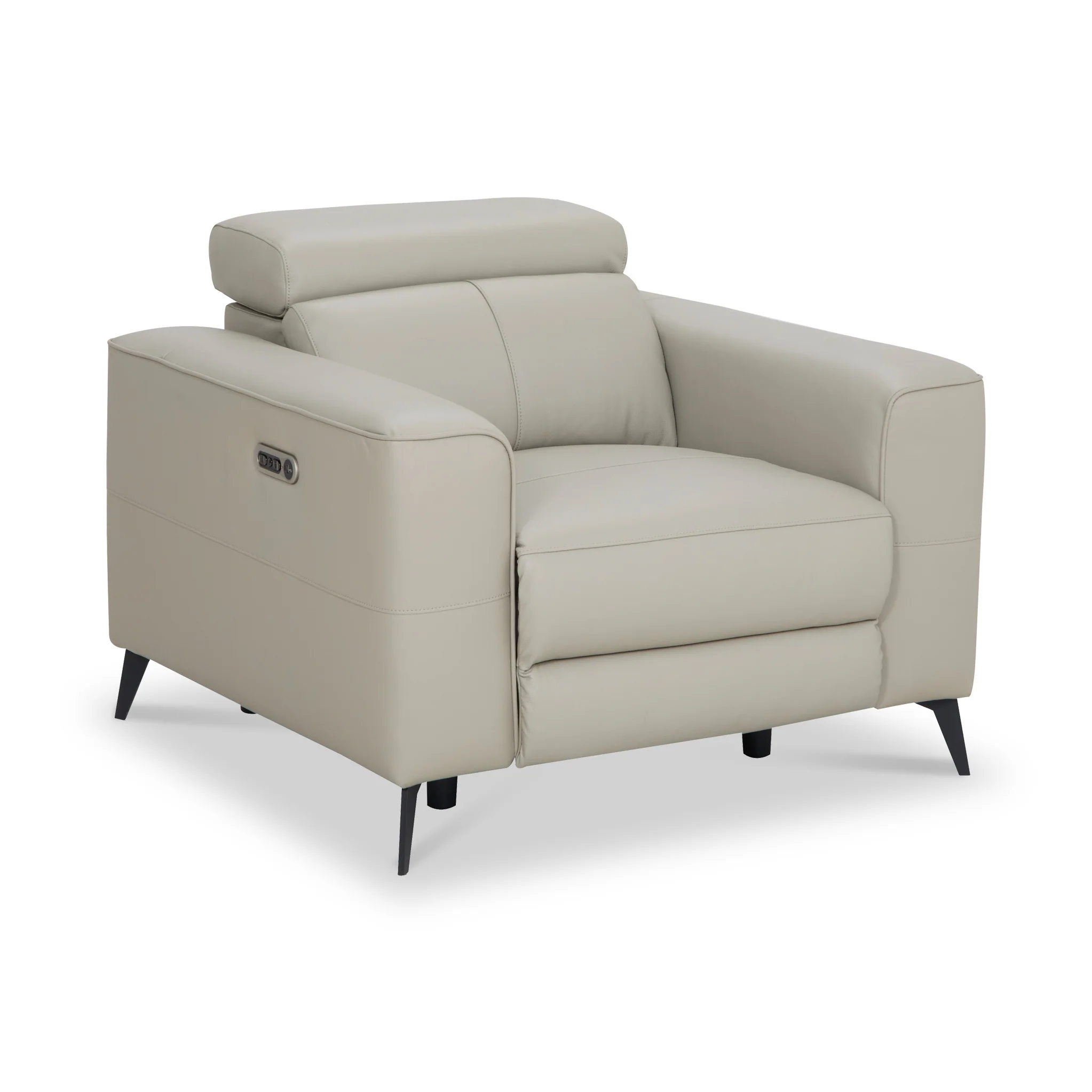 Radford Leather Dual Power Recliner Armchair - Image 9