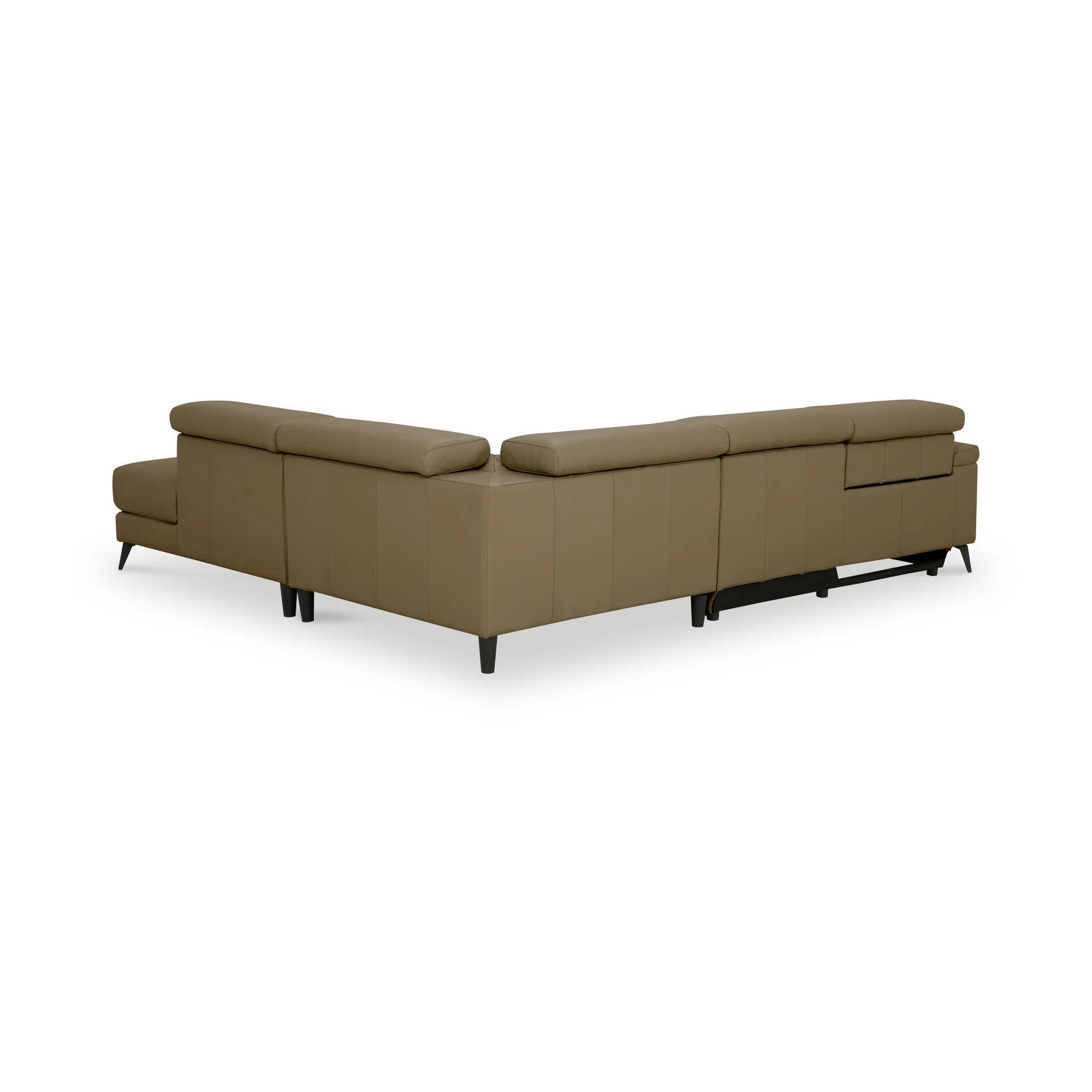 Radford Leather Power Reclining Corner Chaise Sofa - Image 6
