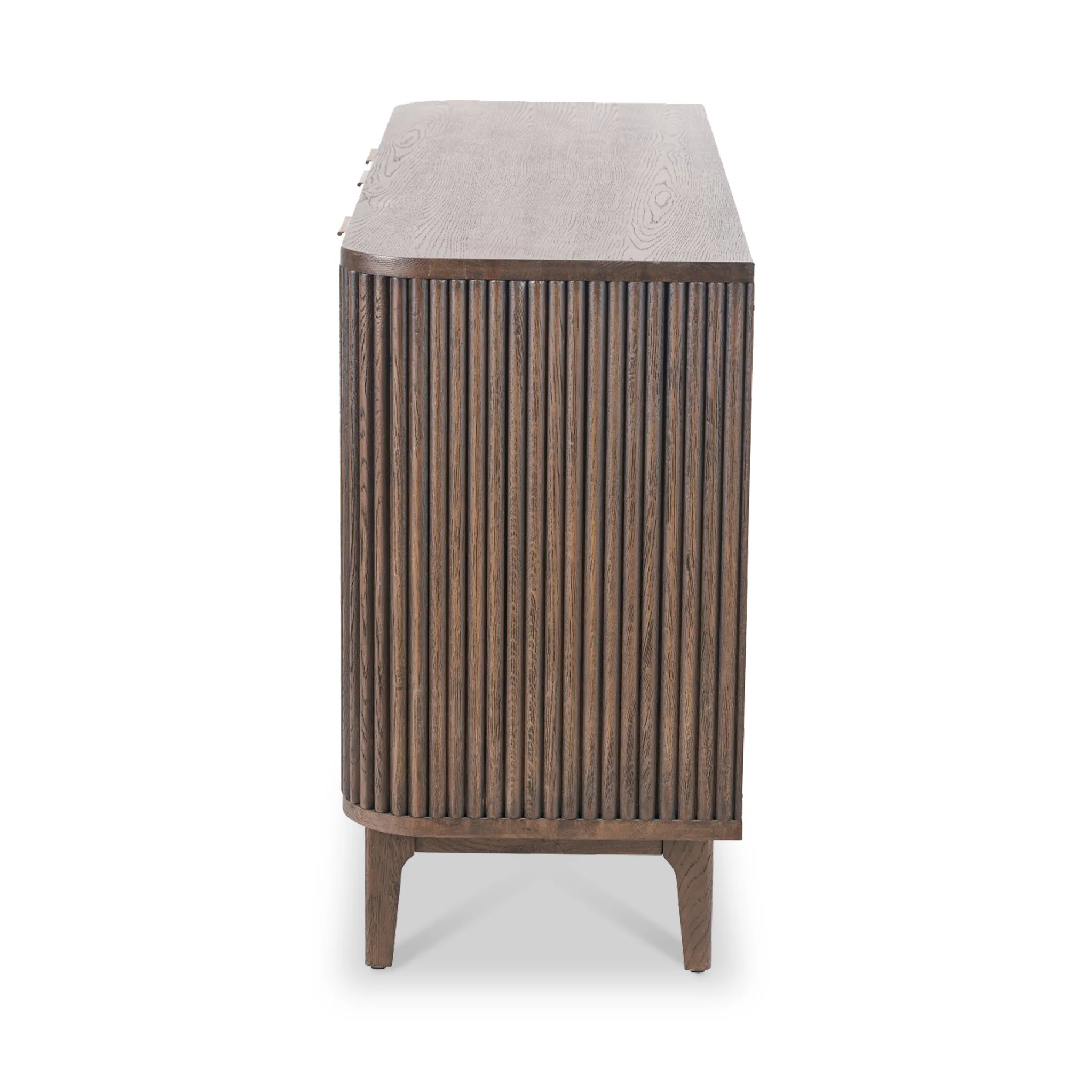 Raie Fluted Oak and Pine Large Sideboard - Image 10