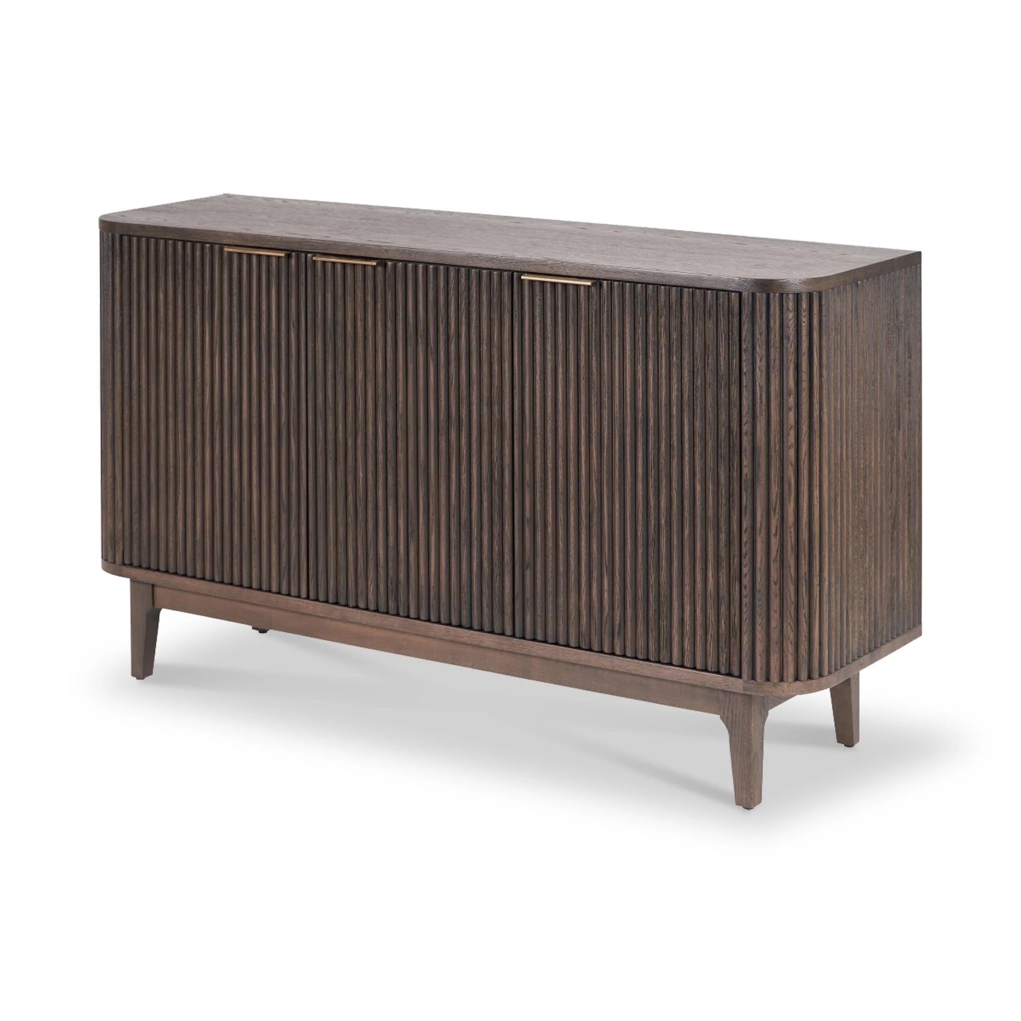 Raie Fluted Oak and Pine Large Sideboard - Image 8
