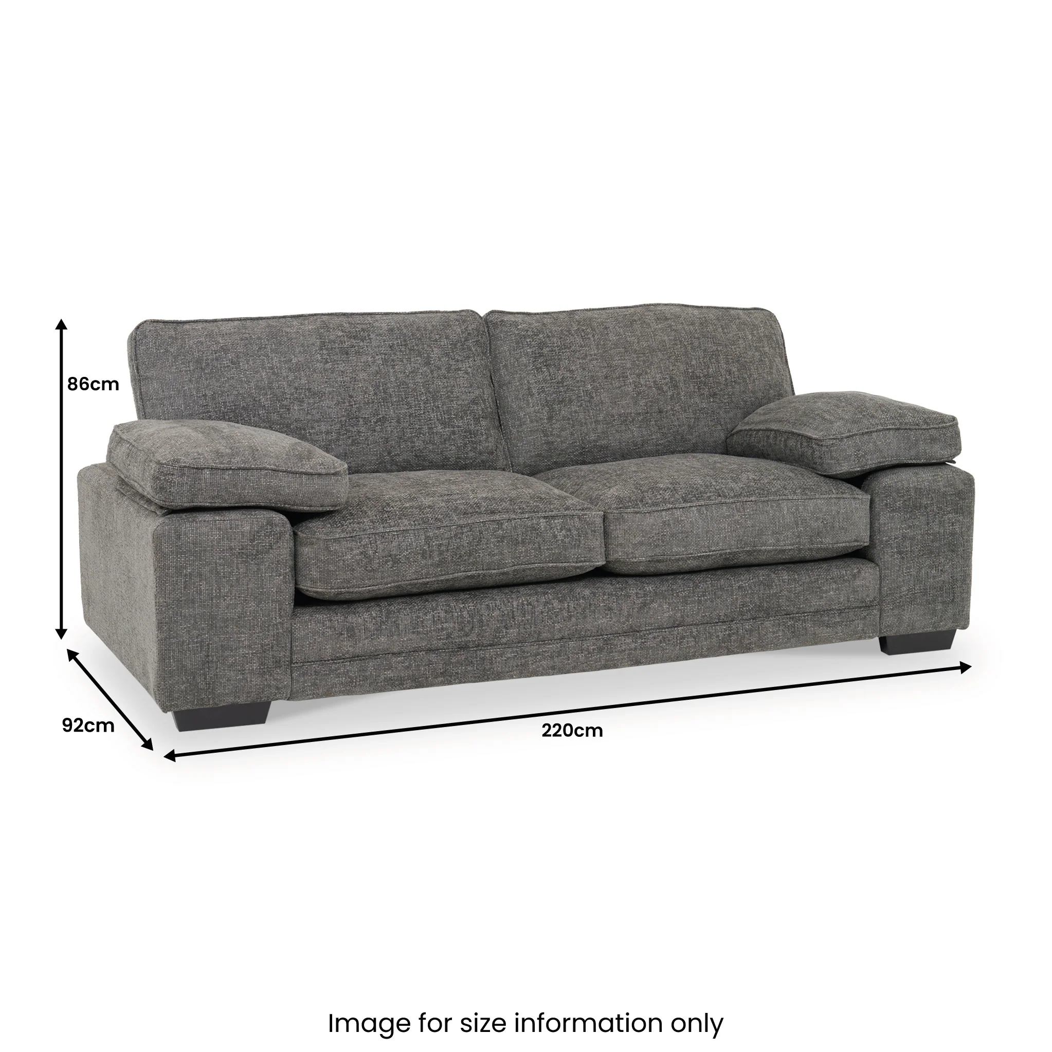 Ralston 3 Seater Sofa - Image 14