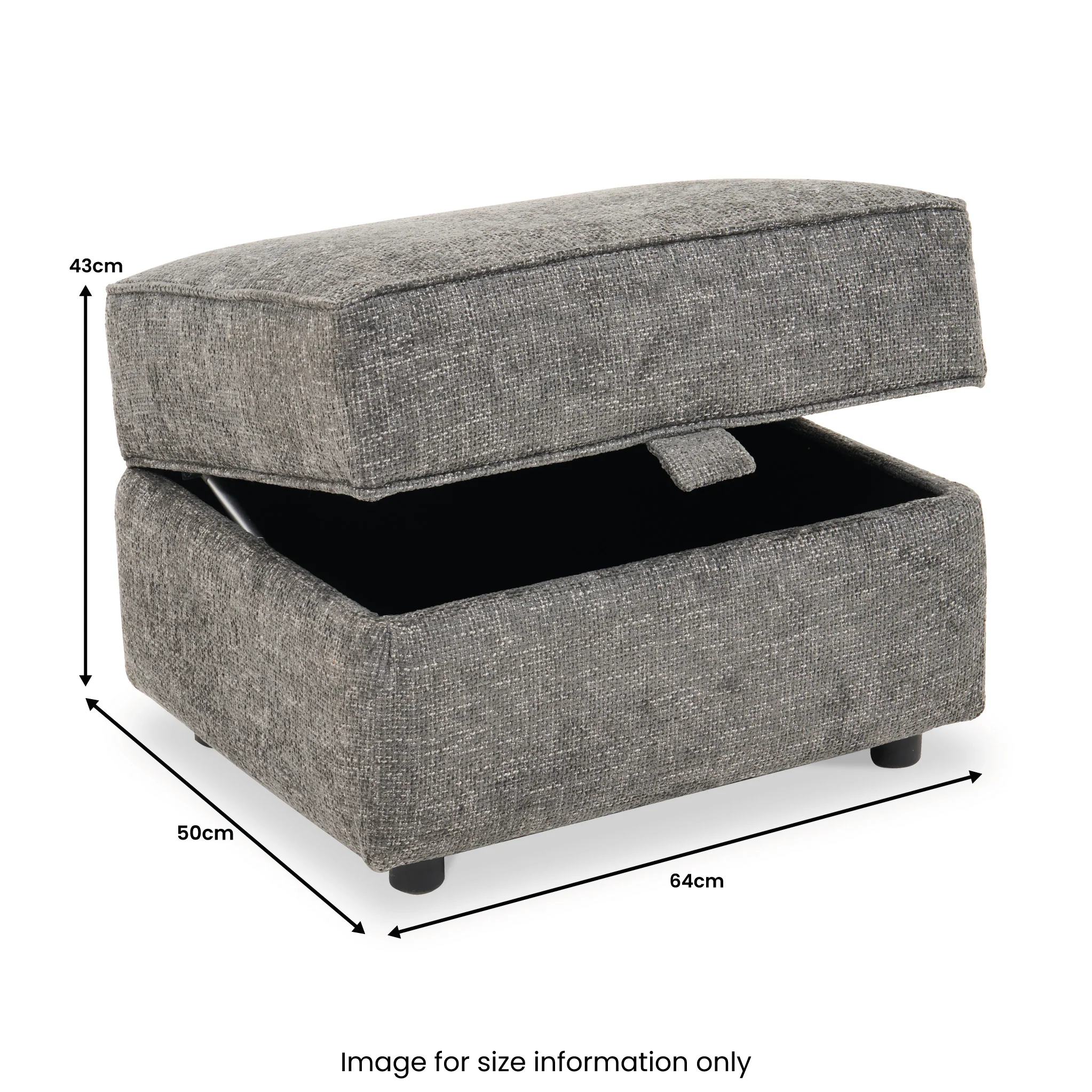 Ralston Storage Footstool - Image 9