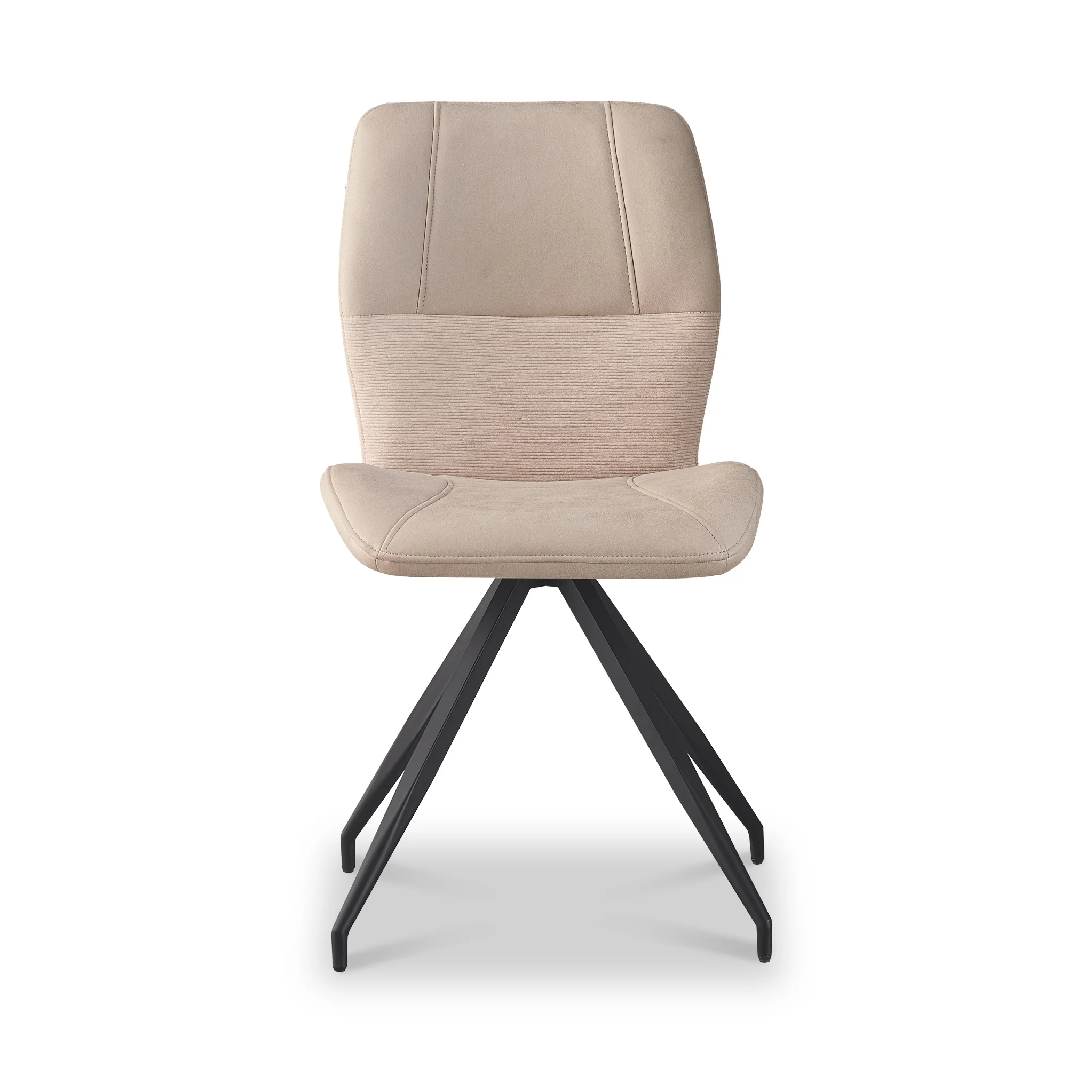 Ramiro Faux Suede Swivel Dining Chair - Image 9