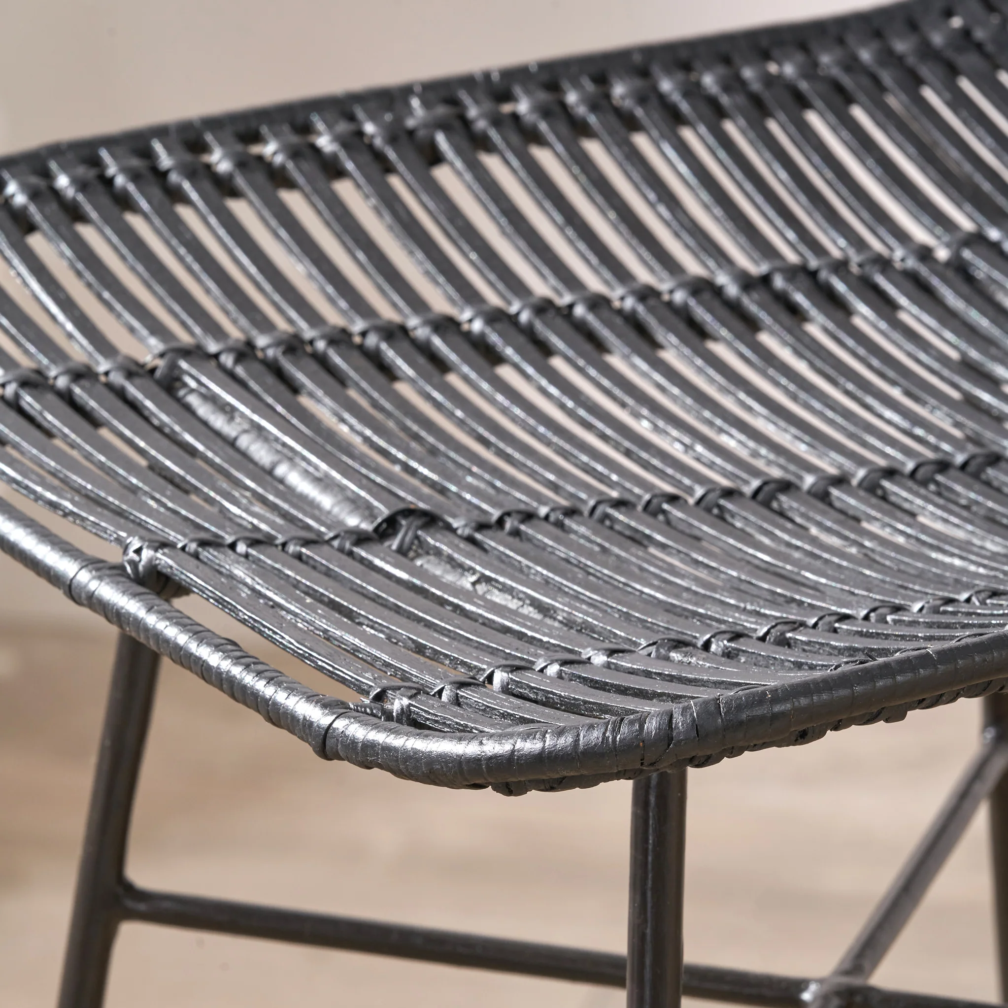 Rattan Core Bar Stool - Image 6