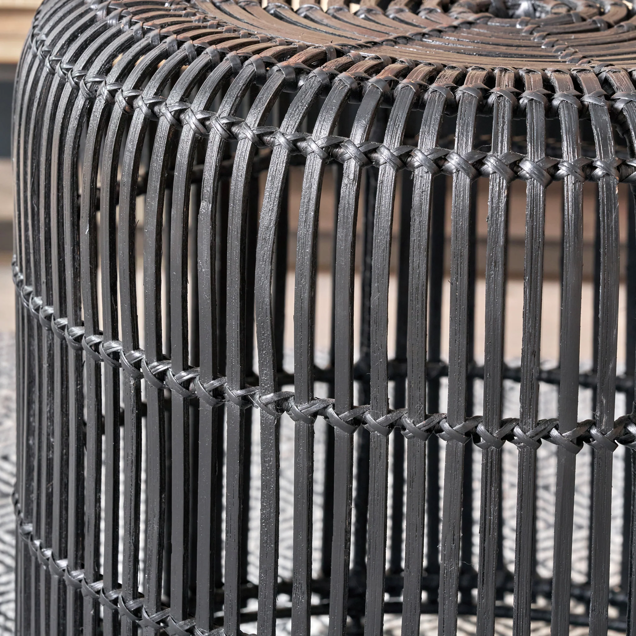 Rattan Core Stool - Image 6
