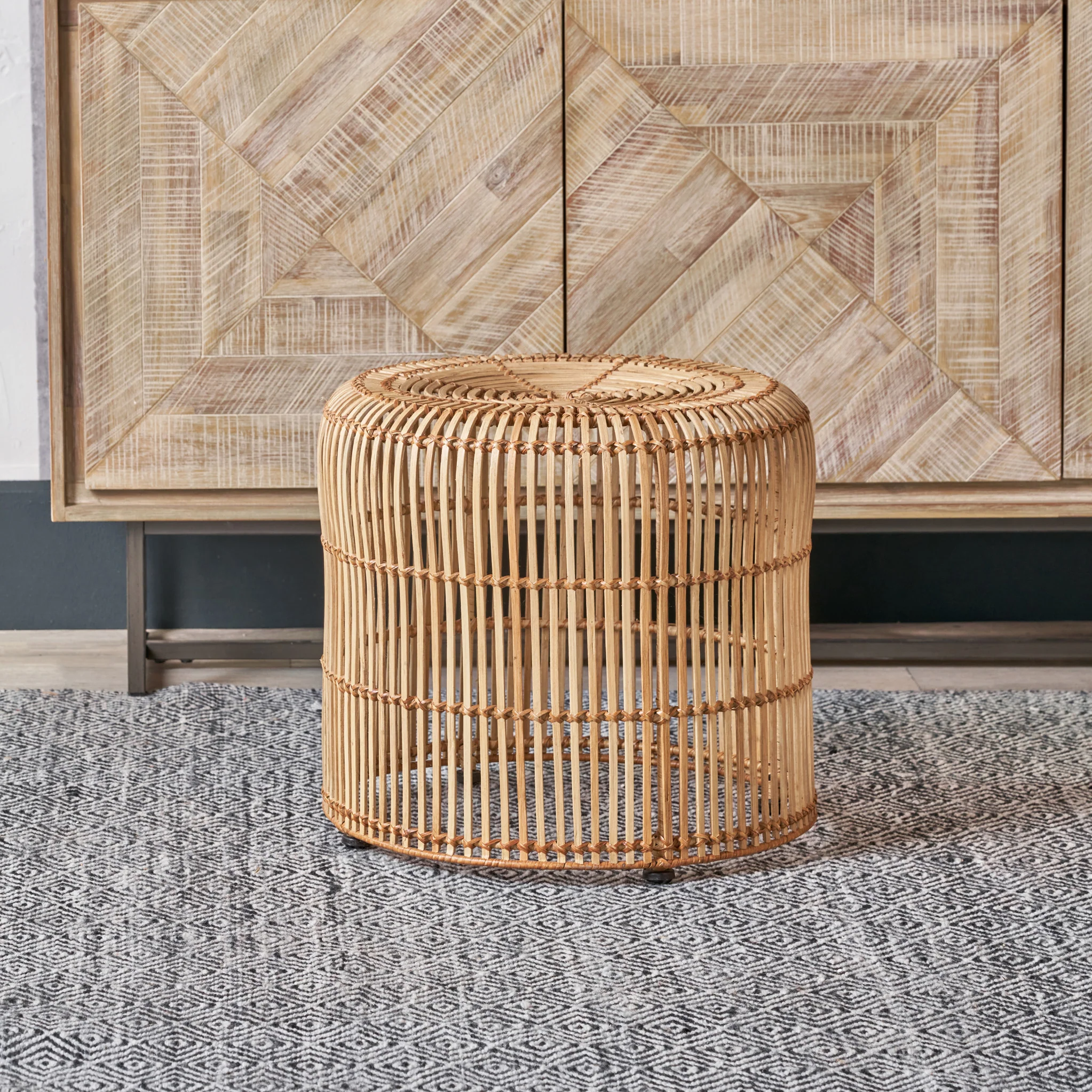 Rattan Core Stool - Image 9