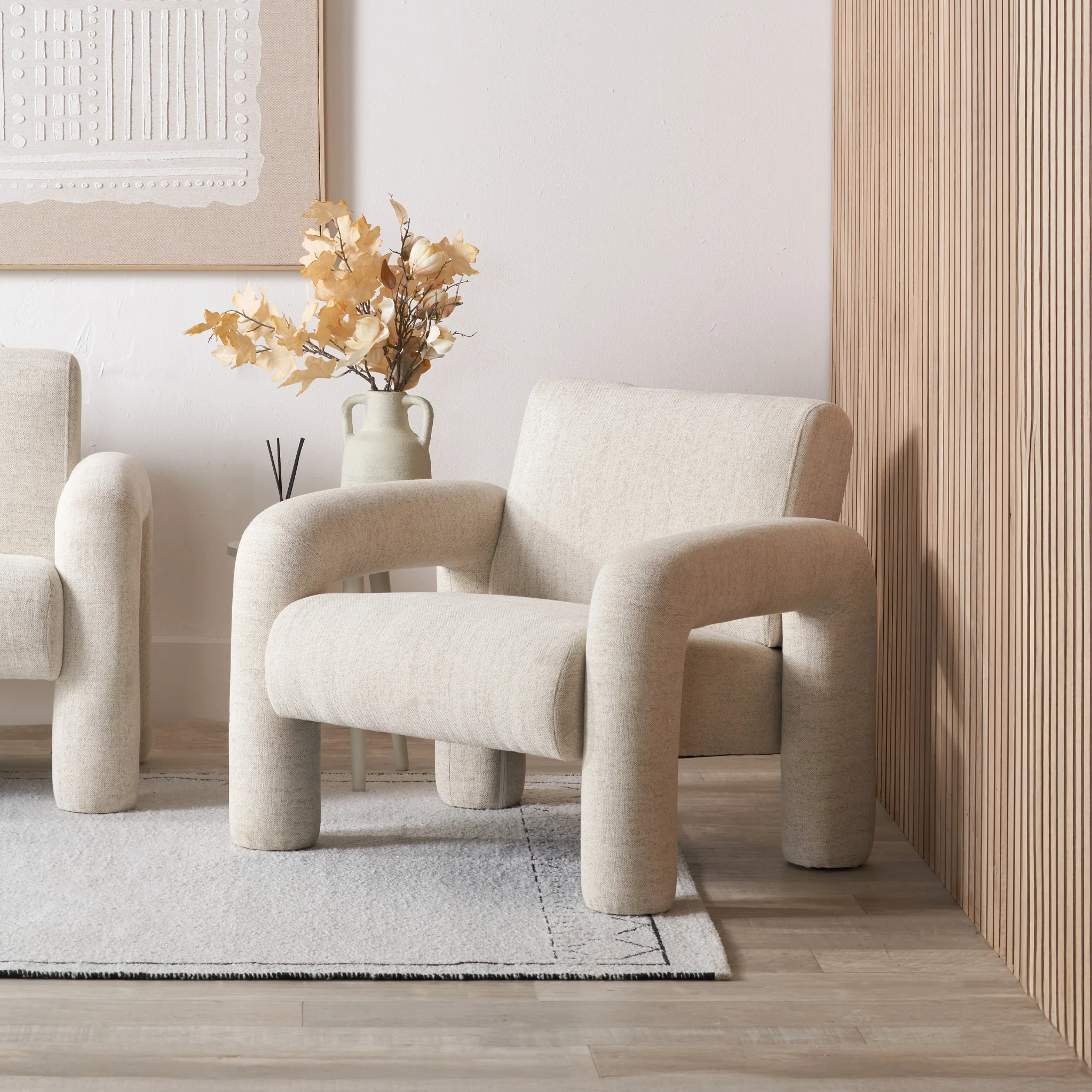Ravello Textured Accent Chair - Image 2