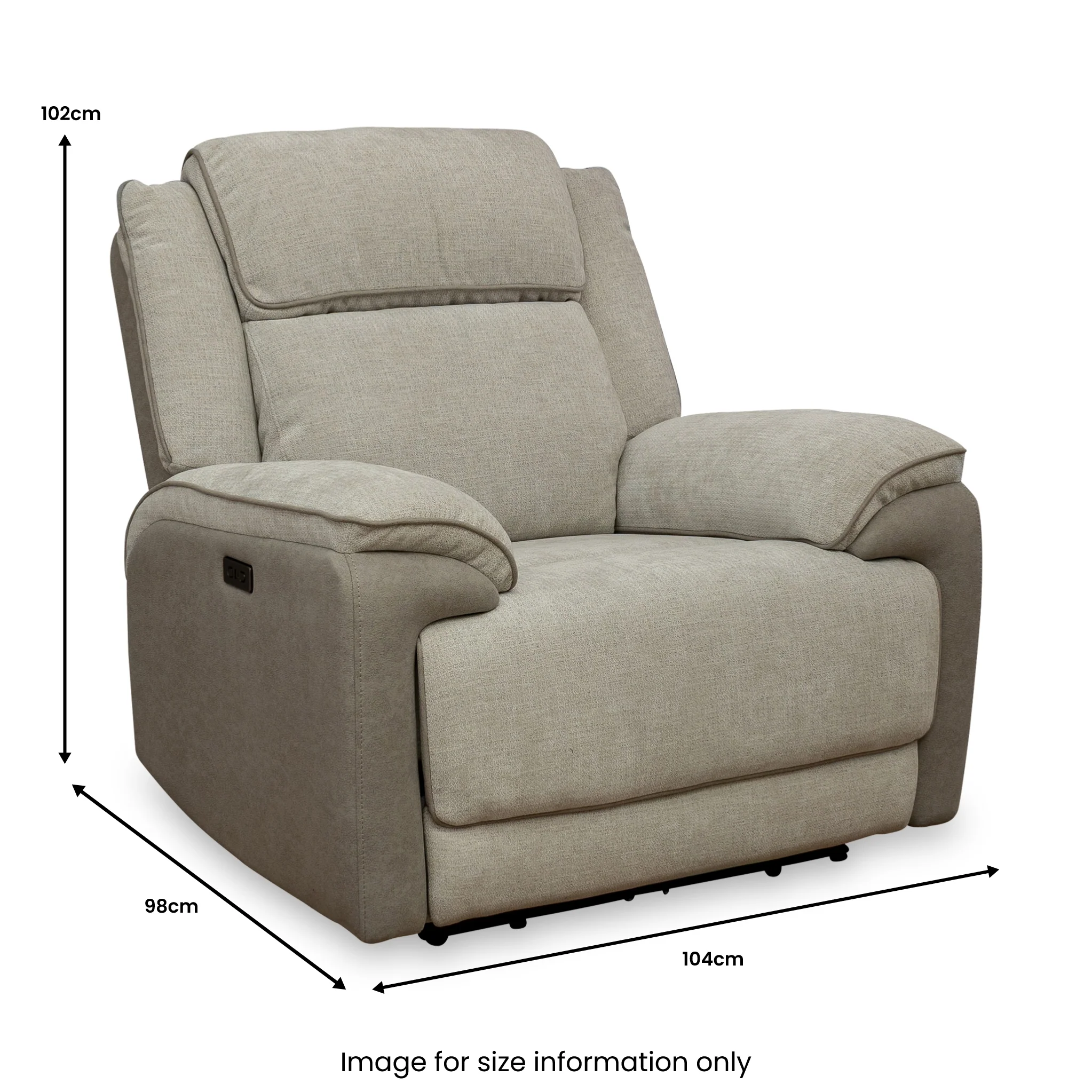 Redgrave Power Recliner Armchair - Image 5