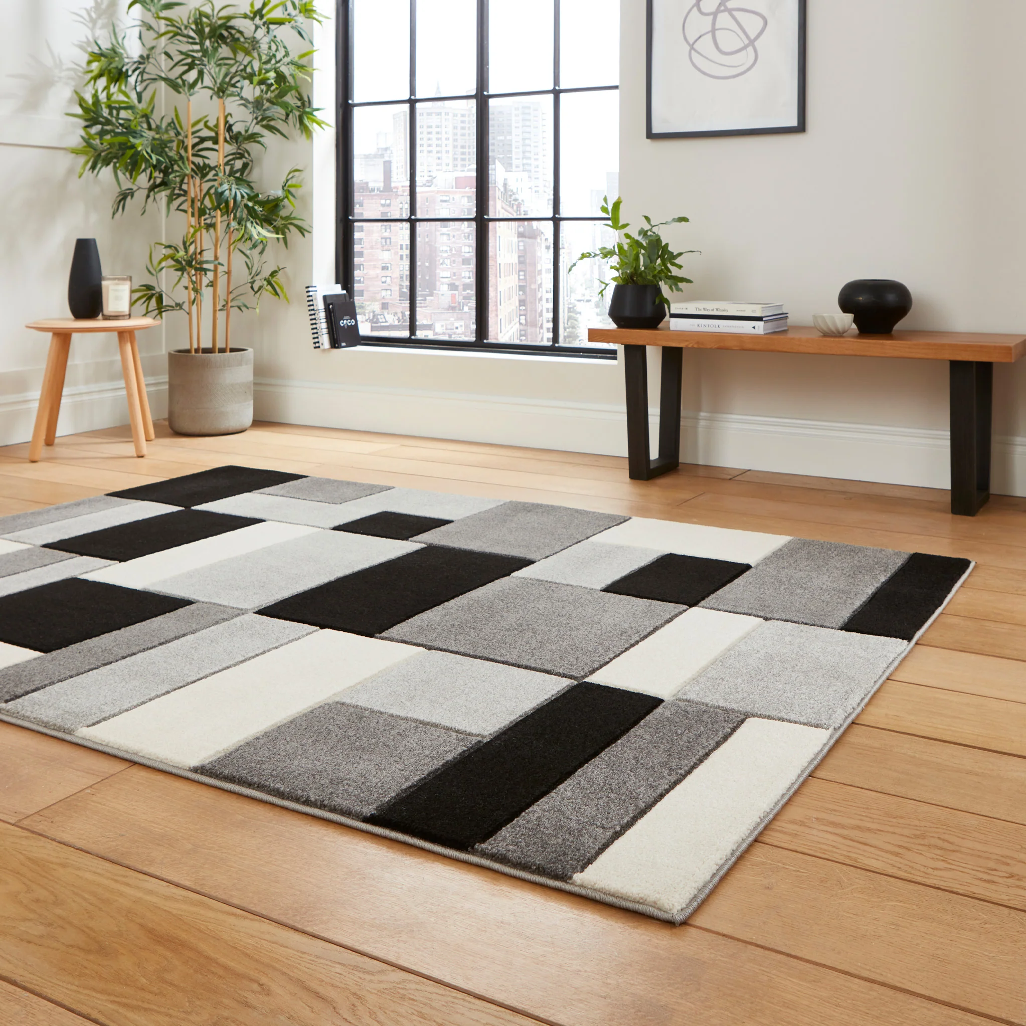 Regis Geometric Cube Rug - Image 11