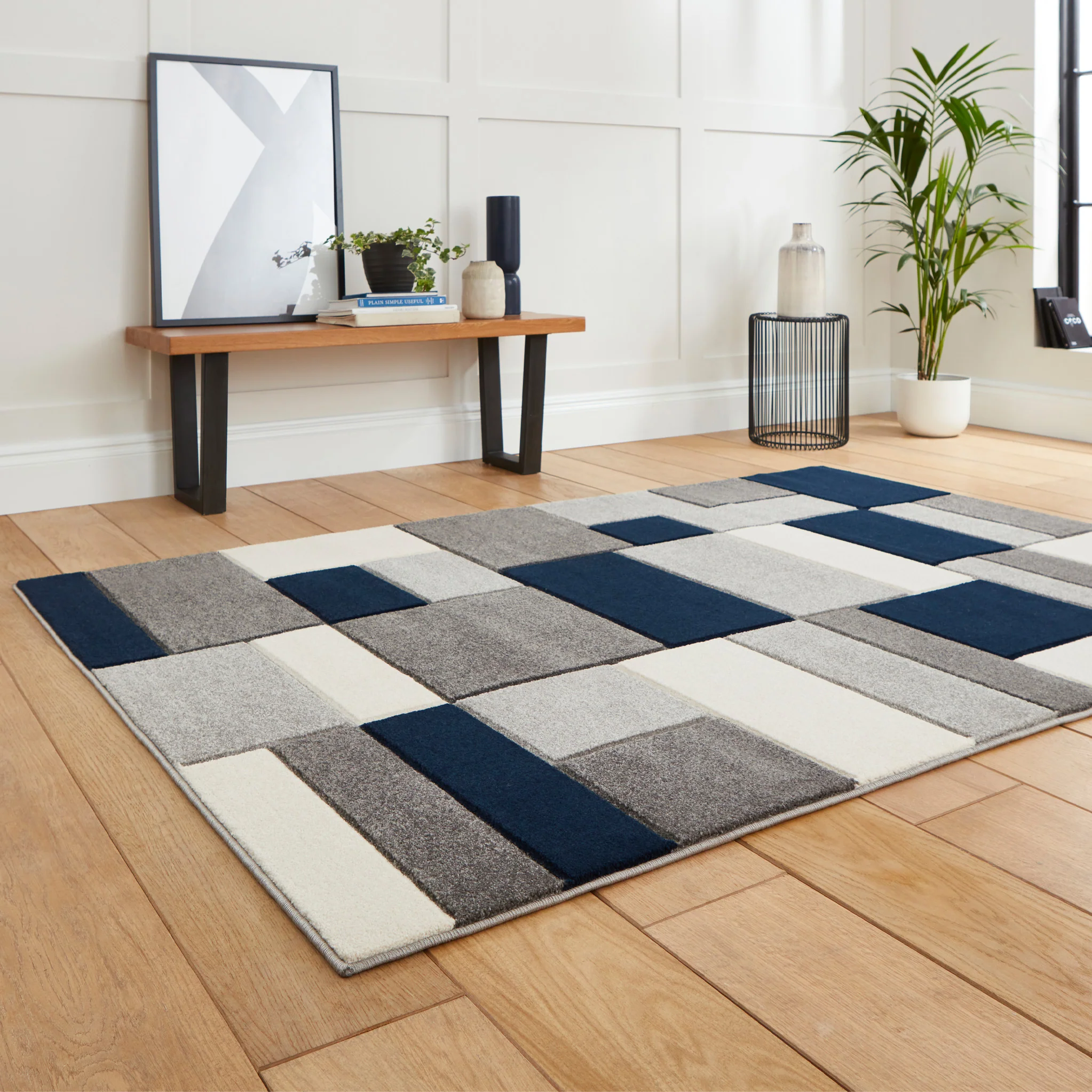 Regis Geometric Cube Rug - Image 26