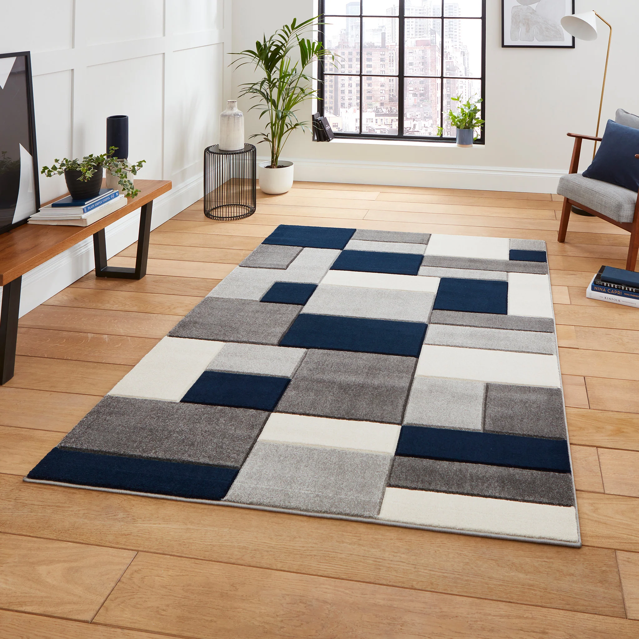 Regis Geometric Cube Rug - Image 27