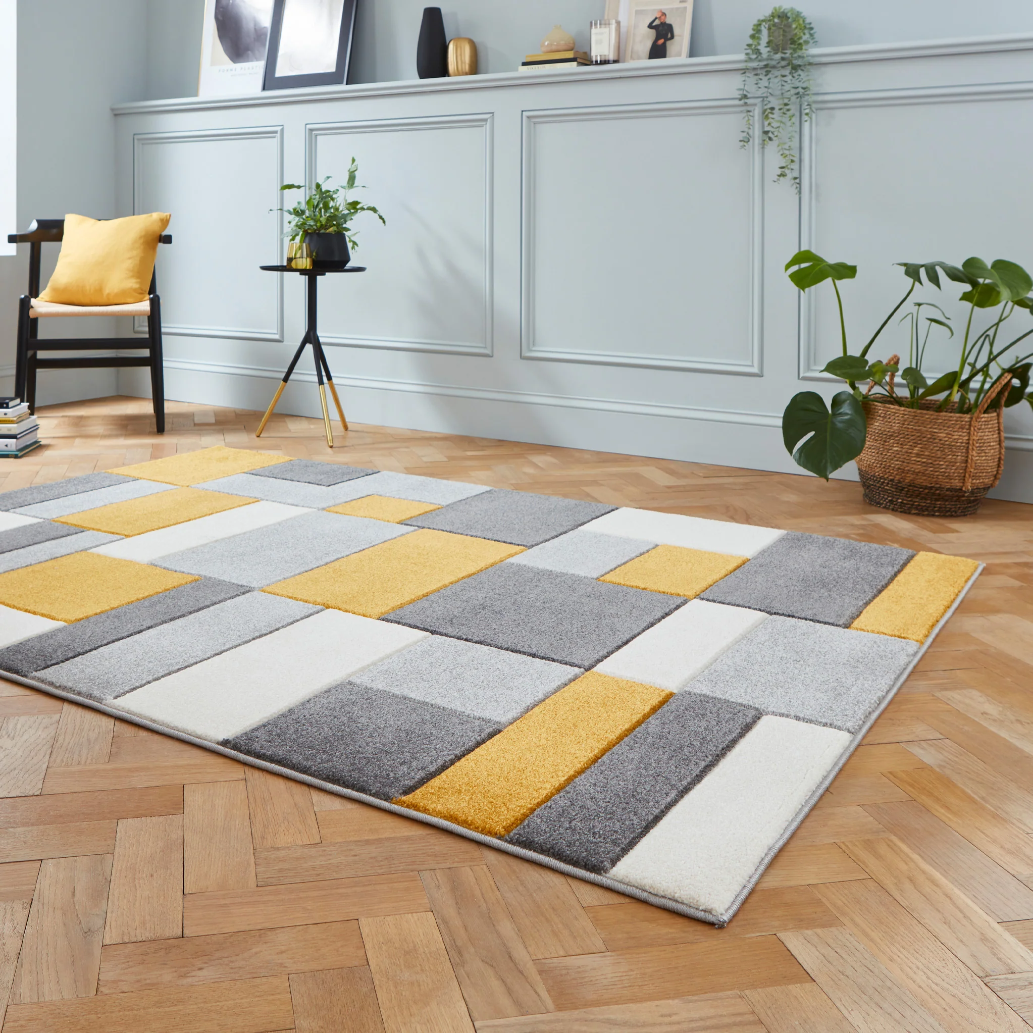 Regis Geometric Cube Rug - Image 42