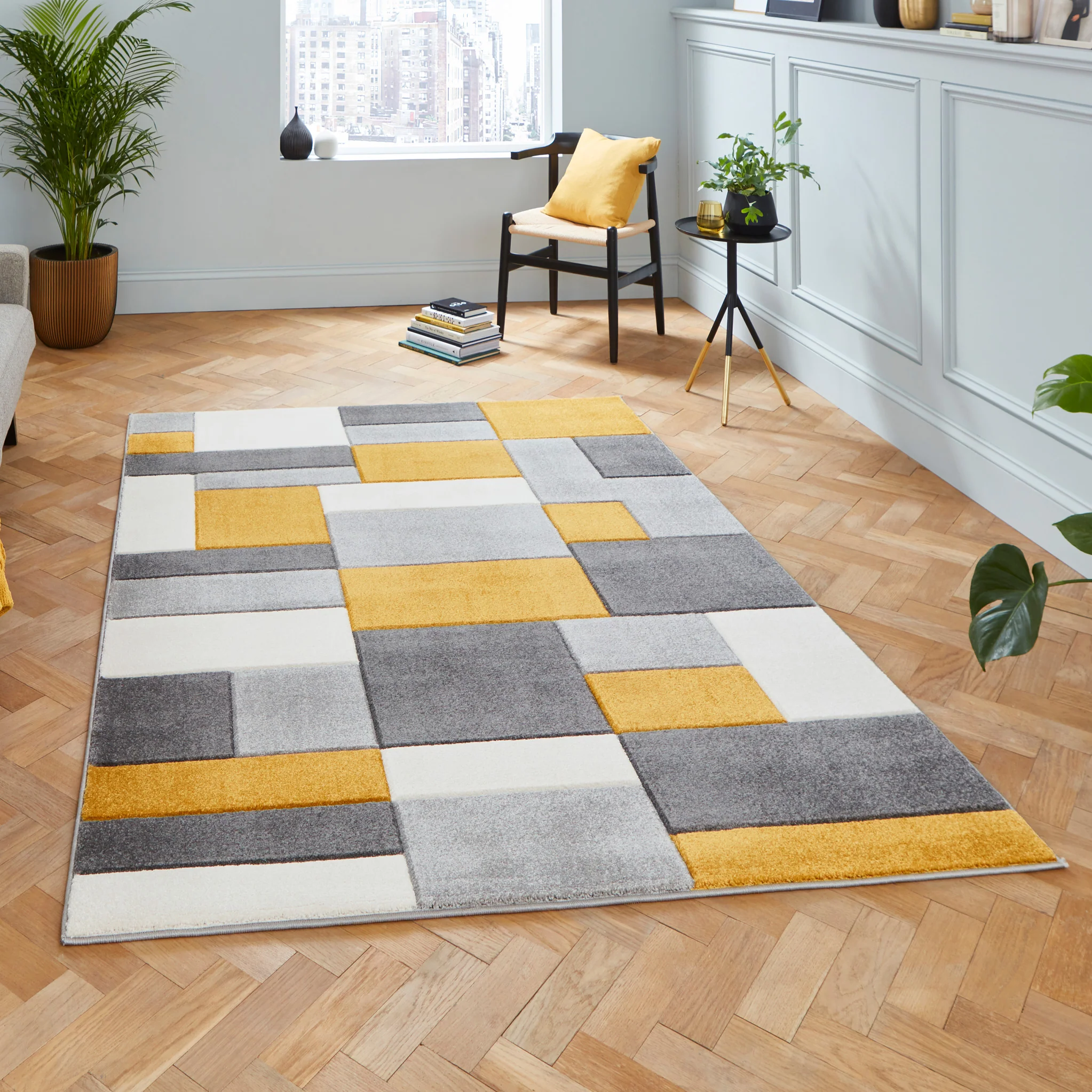Regis Geometric Cube Rug - Image 43