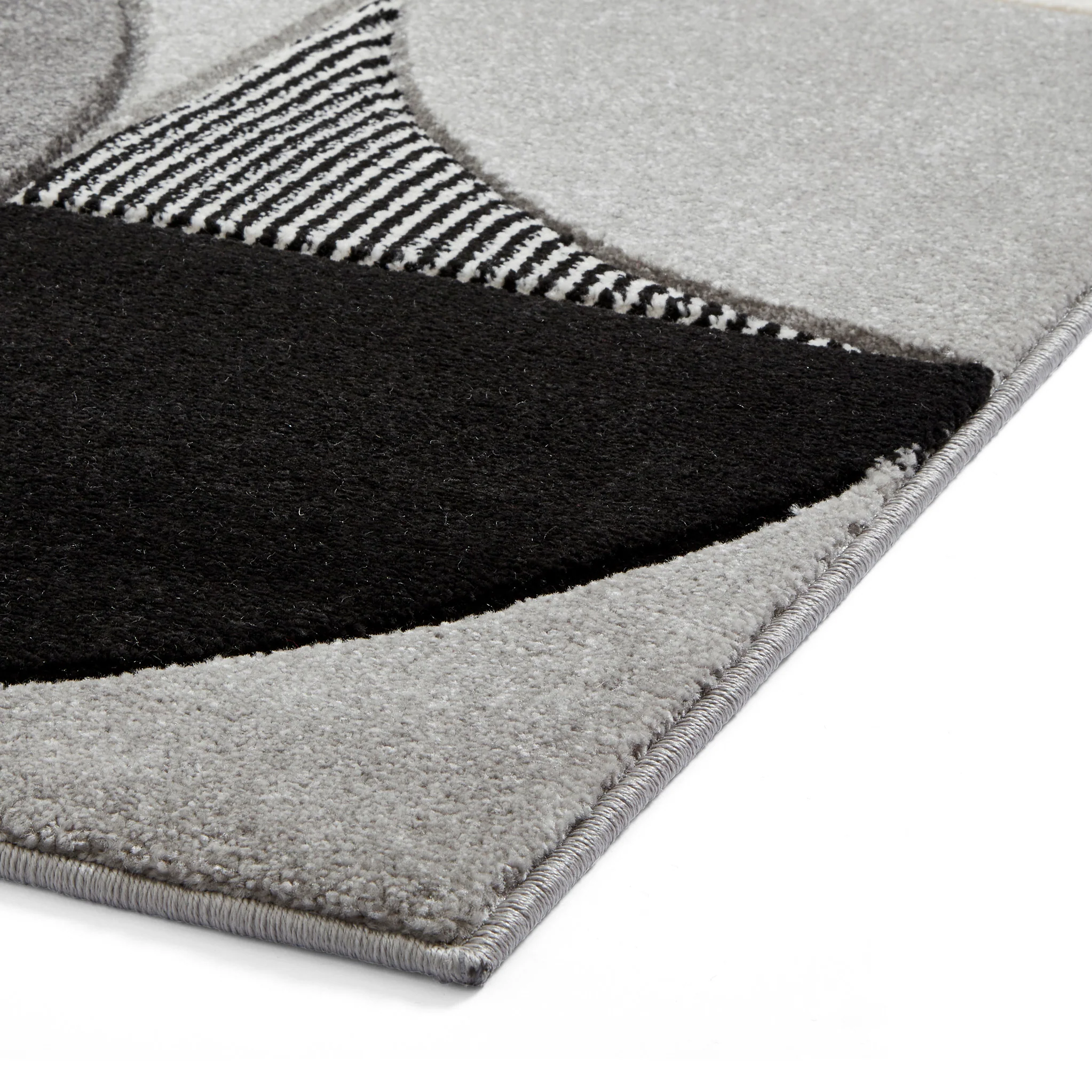 Regis Geometric Leaf Rug - Image 13