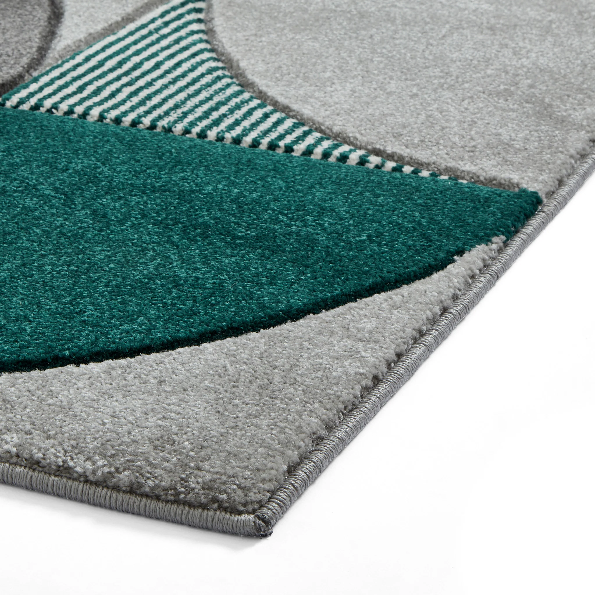 Regis Geometric Leaf Rug - Image 21