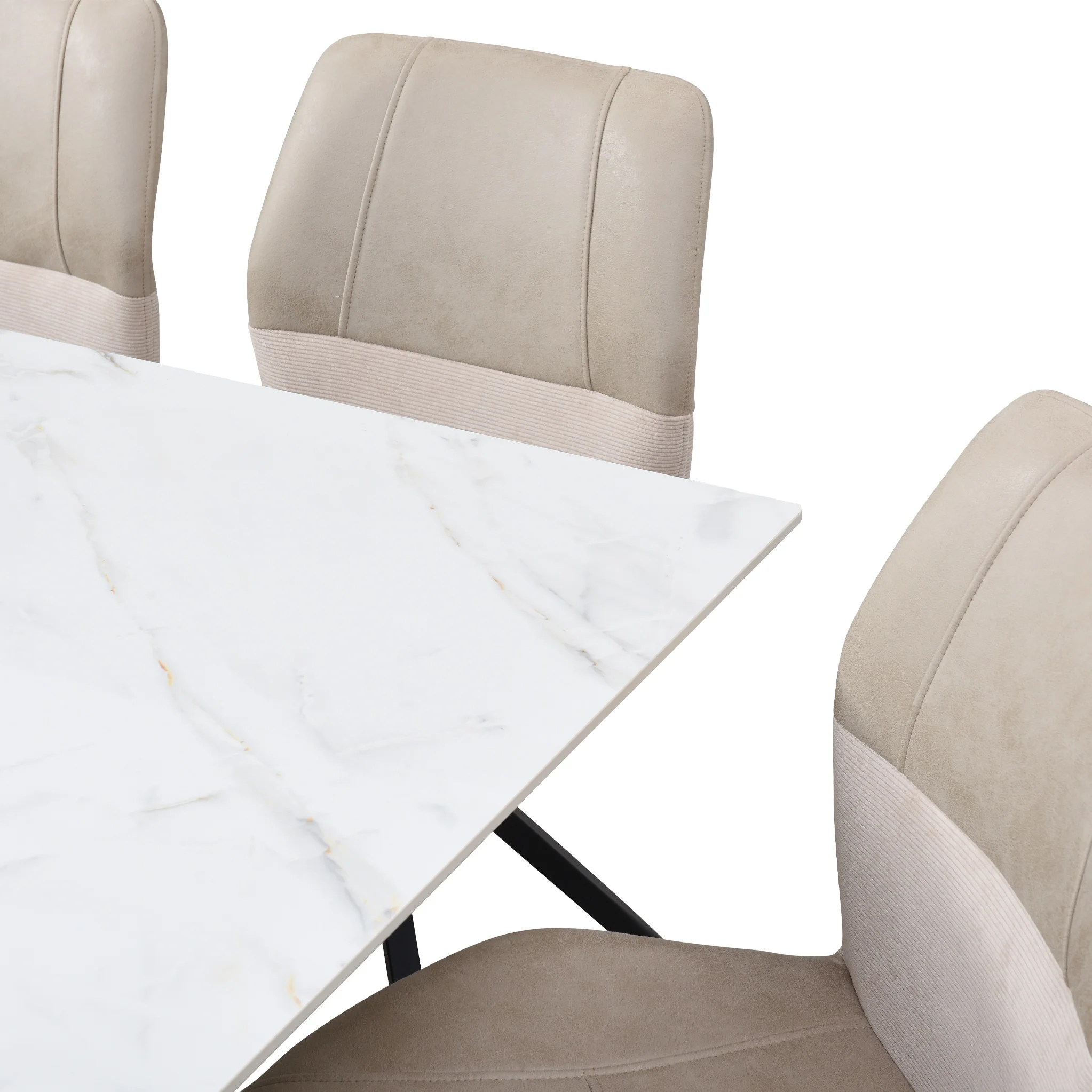 Rema 160-200cm Extending Ceramic Dining Table - Image 3
