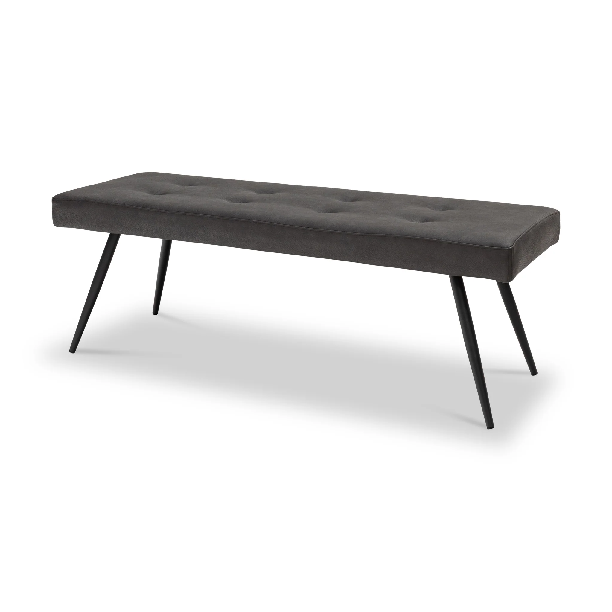 Renley Faux Leather Dining Bench - Image 3