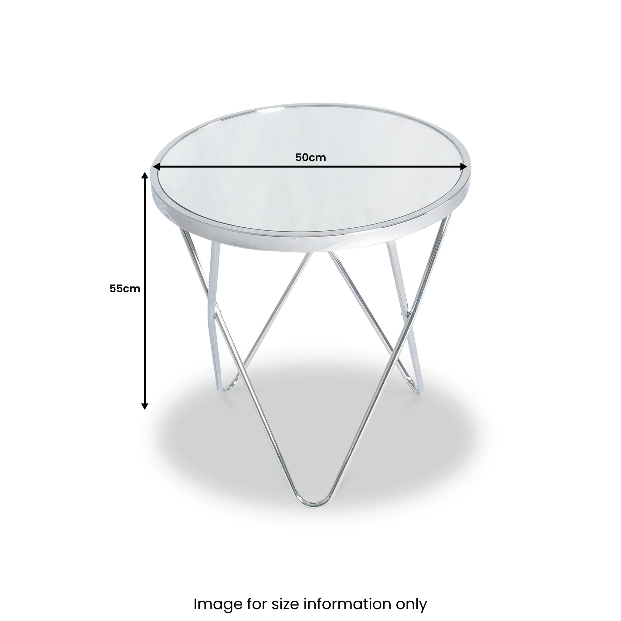 Rhodes Round Lamp Table - Image 4