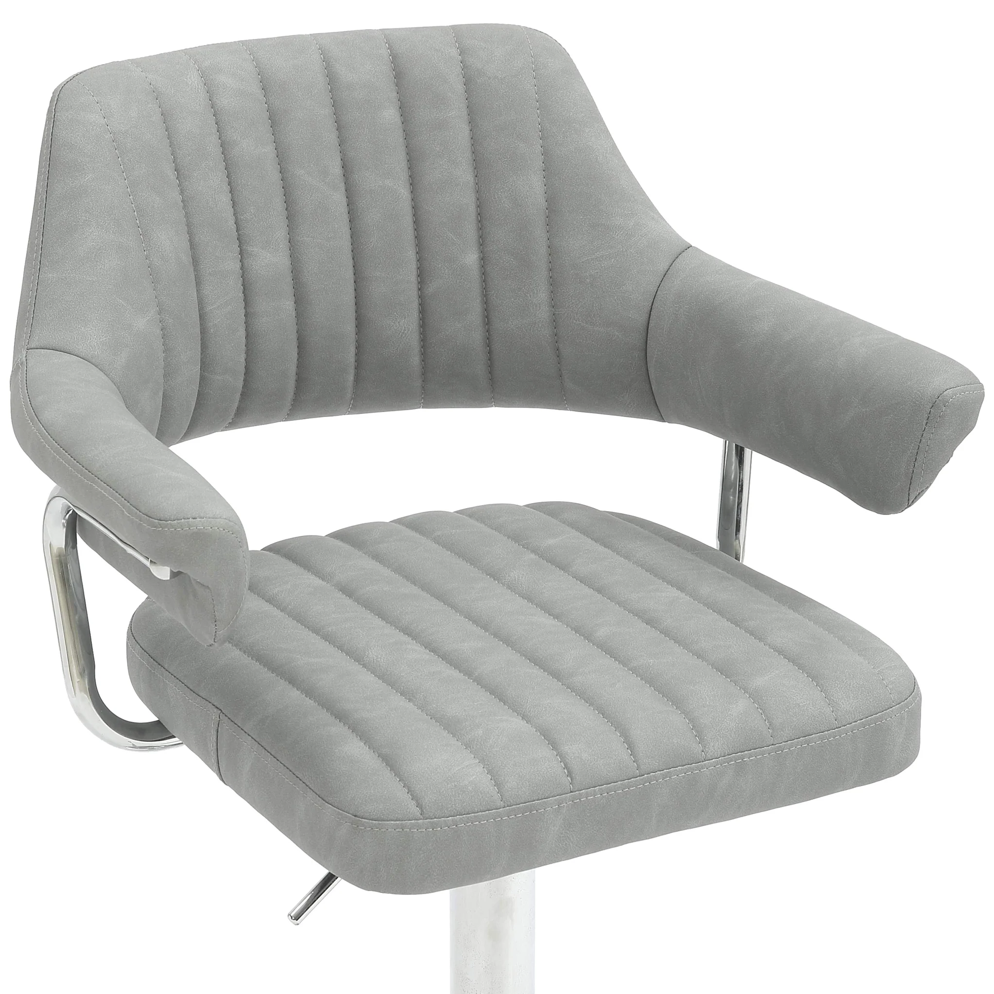 Rhonwen Faux Leather Bar Stool - Image 11