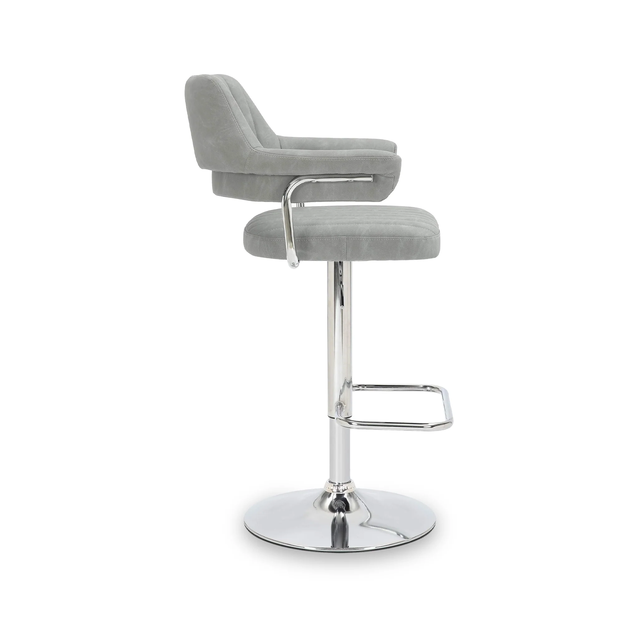 Rhonwen Faux Leather Bar Stool - Image 12