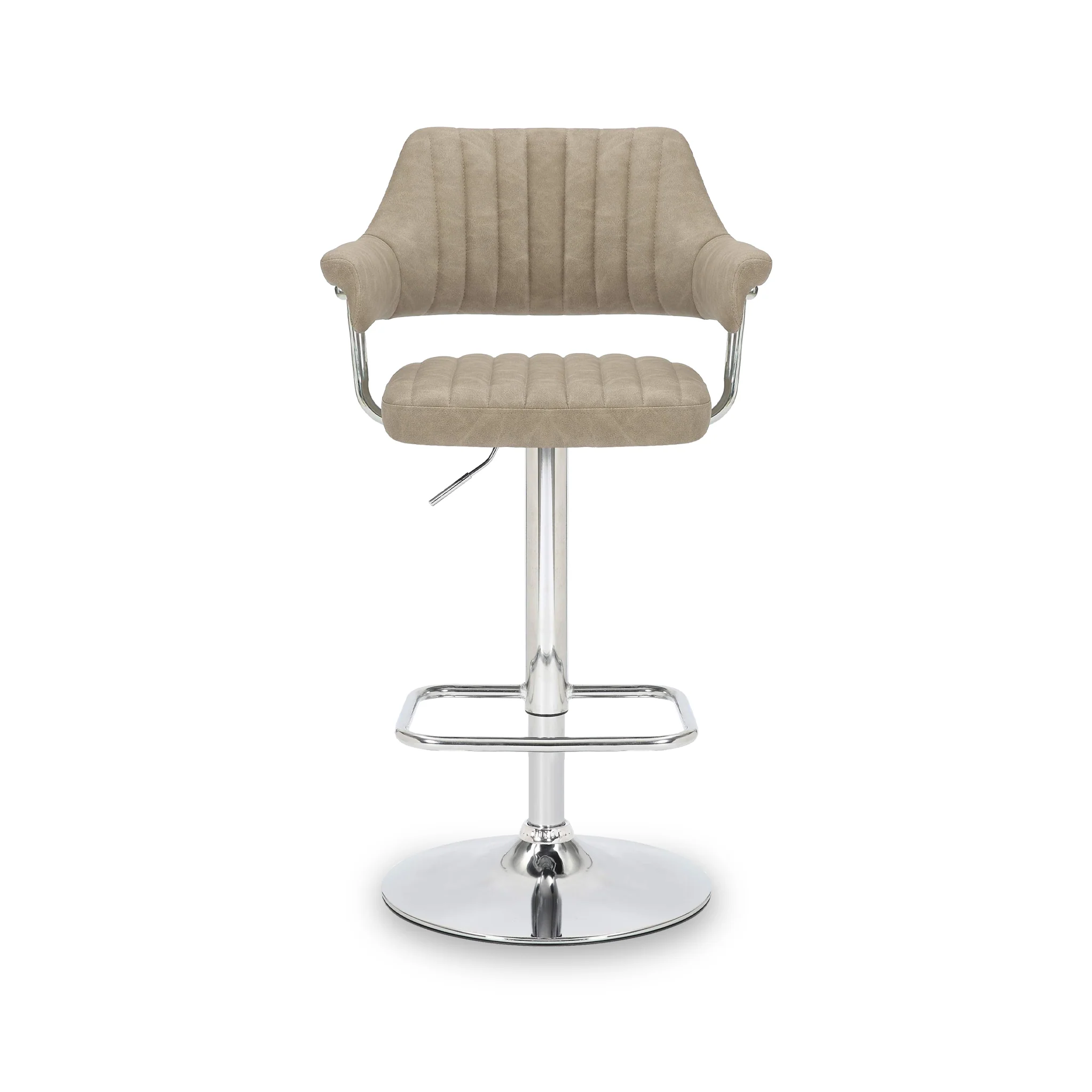 Rhonwen Faux Leather Bar Stool - Image 3